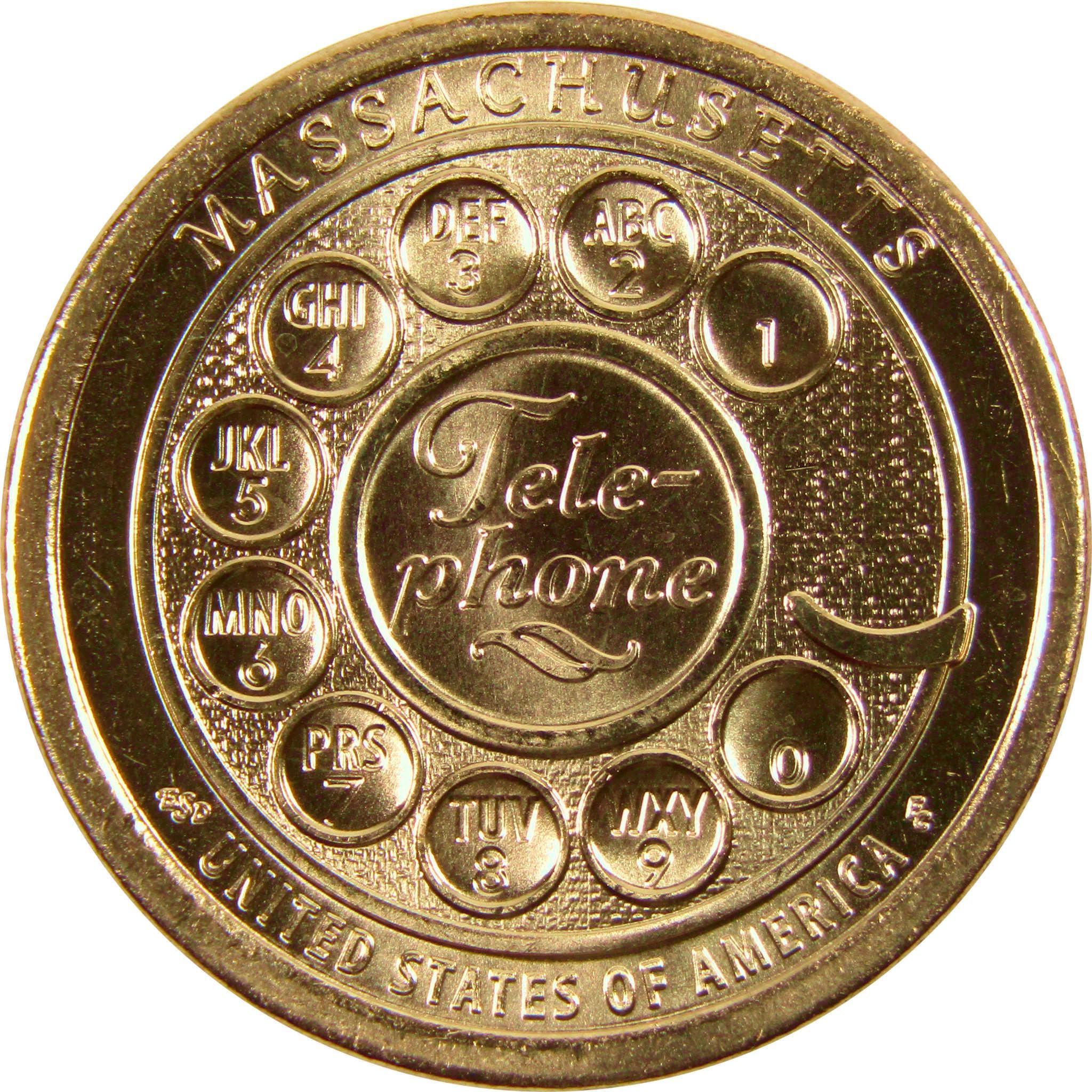 2020 P Telephone American Innovation Dollar BU Uncirculated $1 Coin