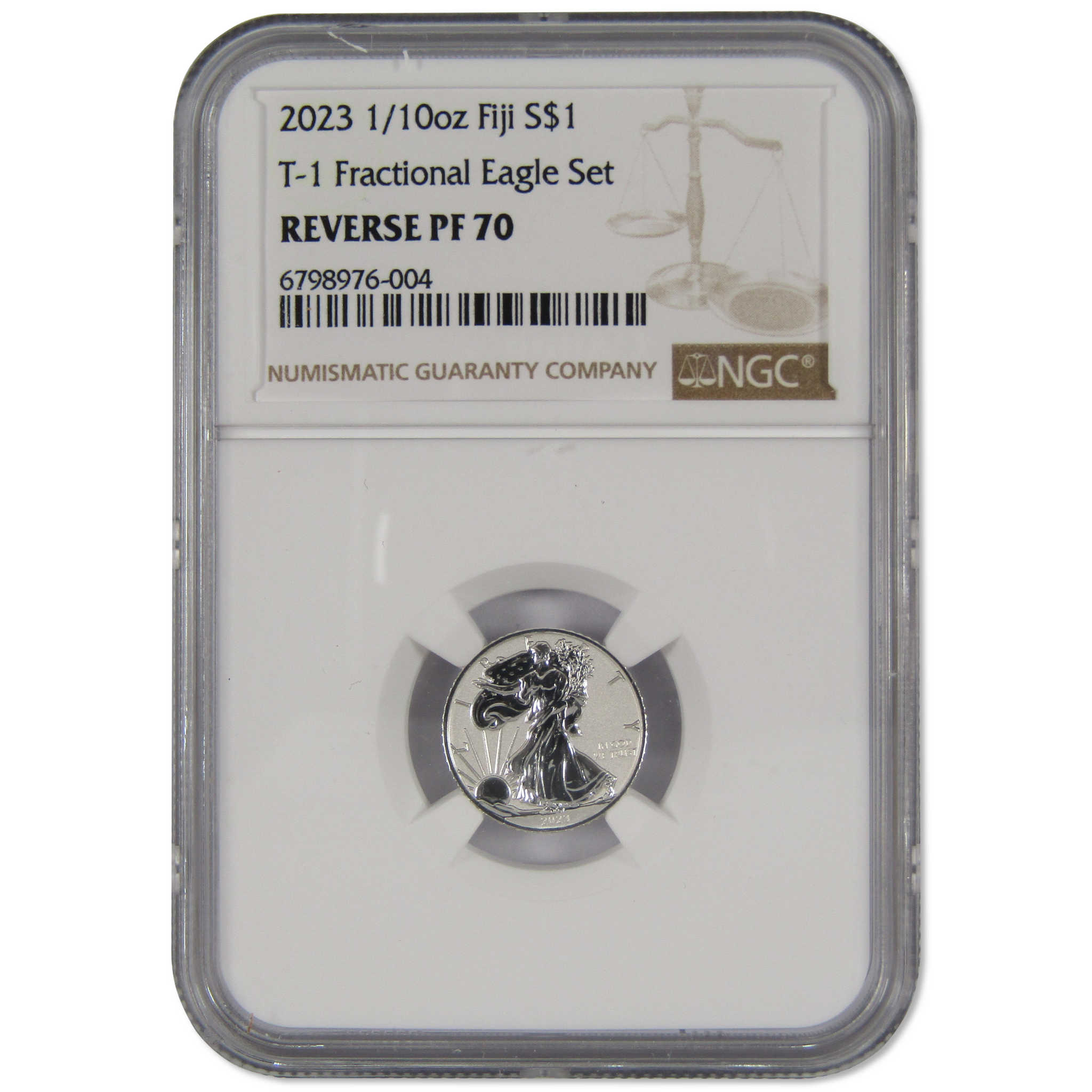 2023 Fiji Fractional Silver Eagle 4pc Set Reverse PF 70 NGC SKU:OPC102