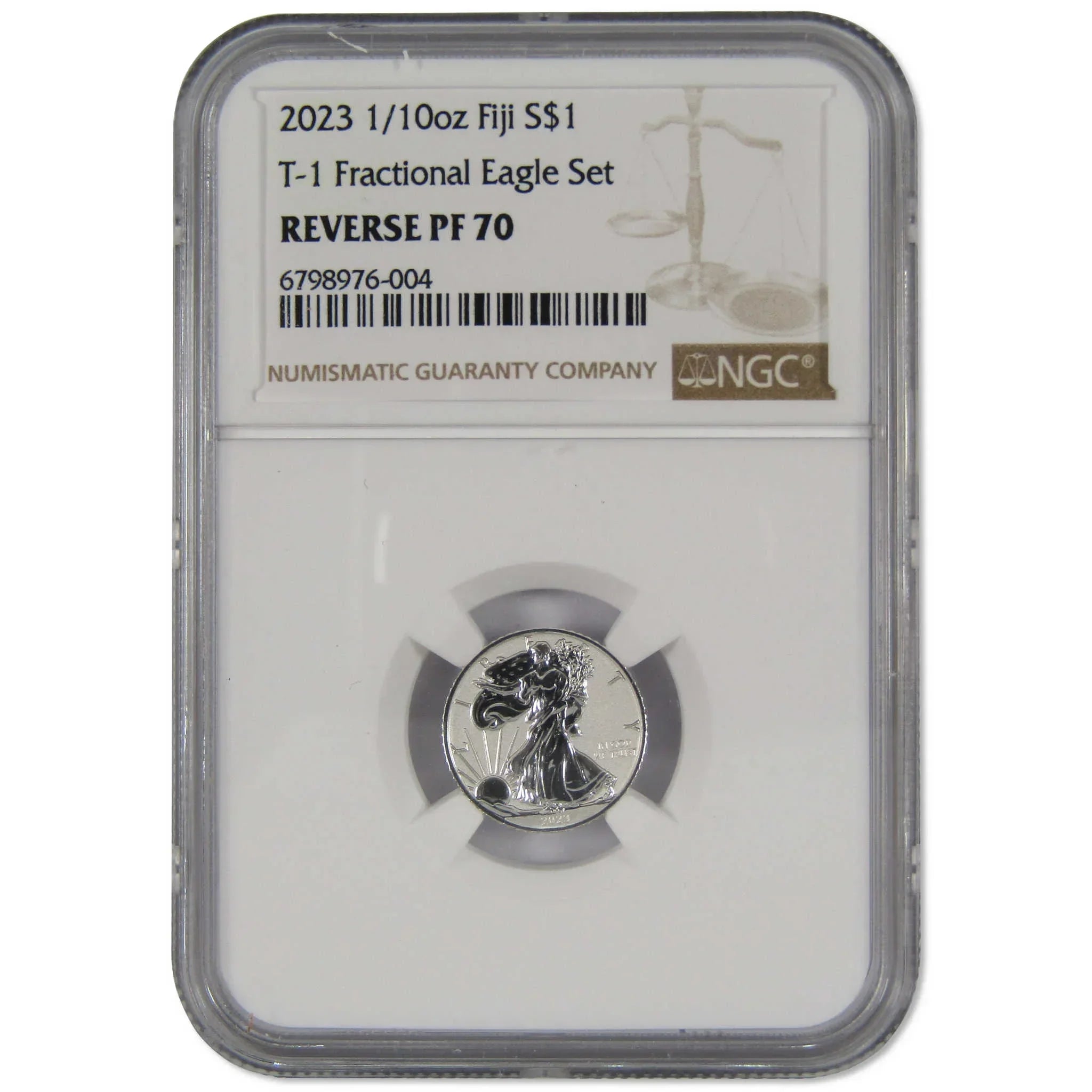 2023 Fiji Fractional Silver Eagle 4pc Set Reverse PF 70 NGC SKU:OPC102