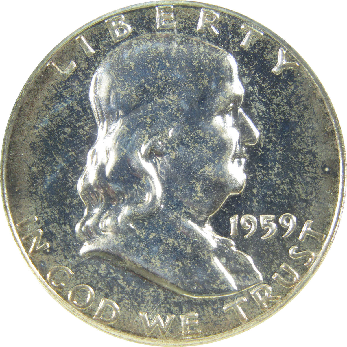1959 Franklin Silver Half Dollar PF 68 NGC Proof 50c Coin SKU:I28793