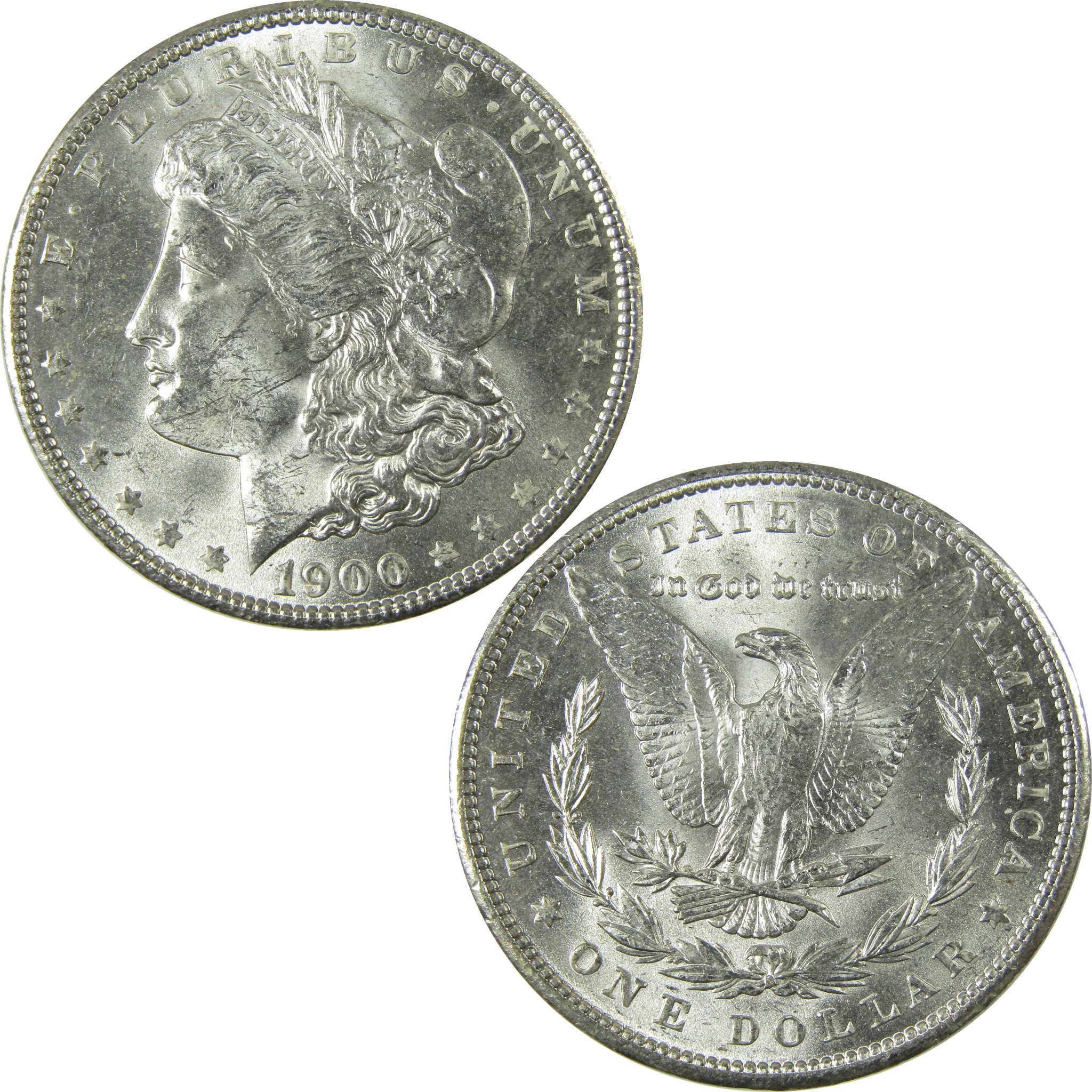 1900 Morgan Silver Dollar Uncirculated Mint State $1 Coin SKU:I27734 - Morgan coin - Morgan silver dollar - Morgan silver dollar for sale - Profile Coins & Collectibles