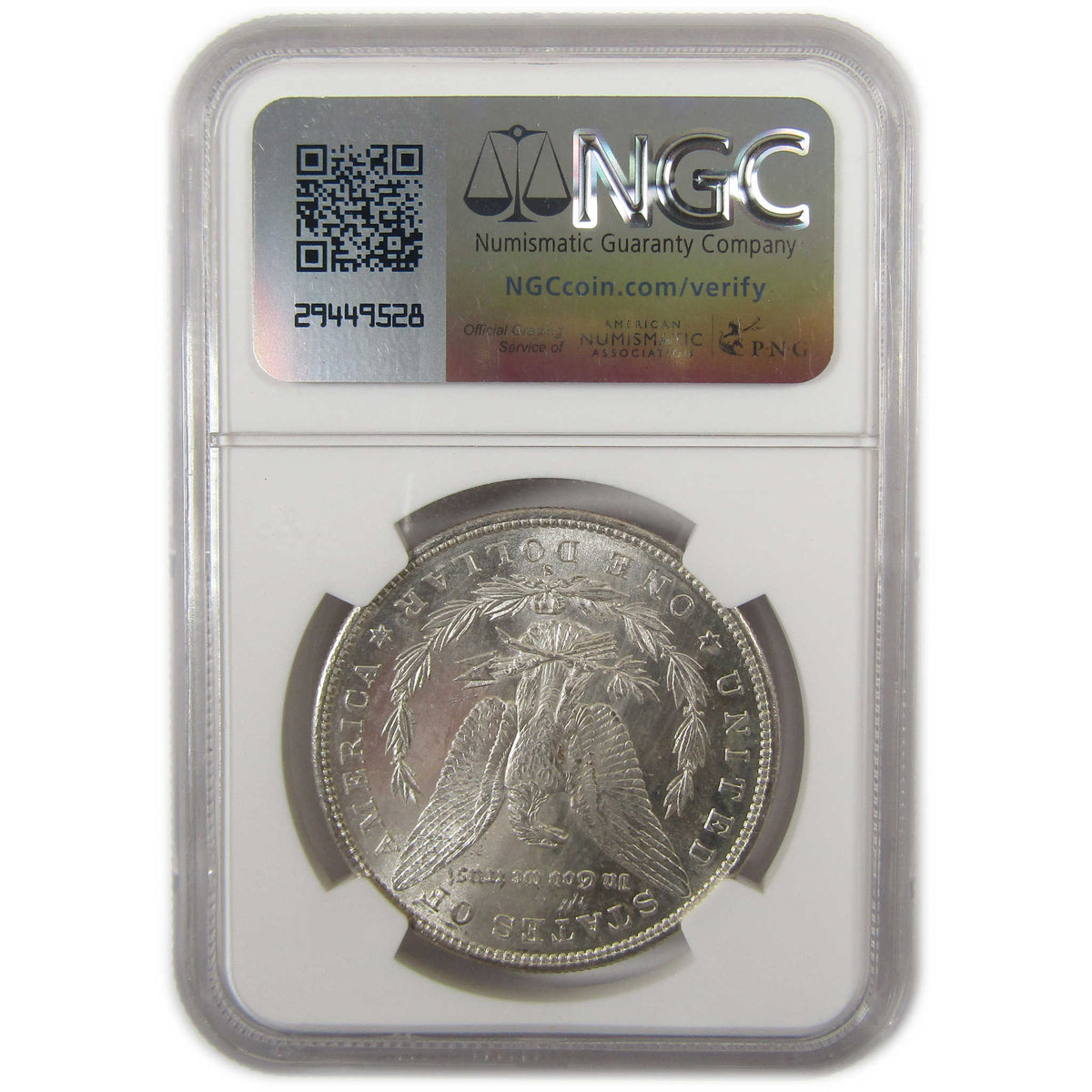 1890 S Morgan Silver Dollar MS 62 NGC Uncirculated $1 Coin SKU:I29305 - Morgan coin - Morgan silver dollar - Morgan silver dollar for sale - Profile Coins & Collectibles