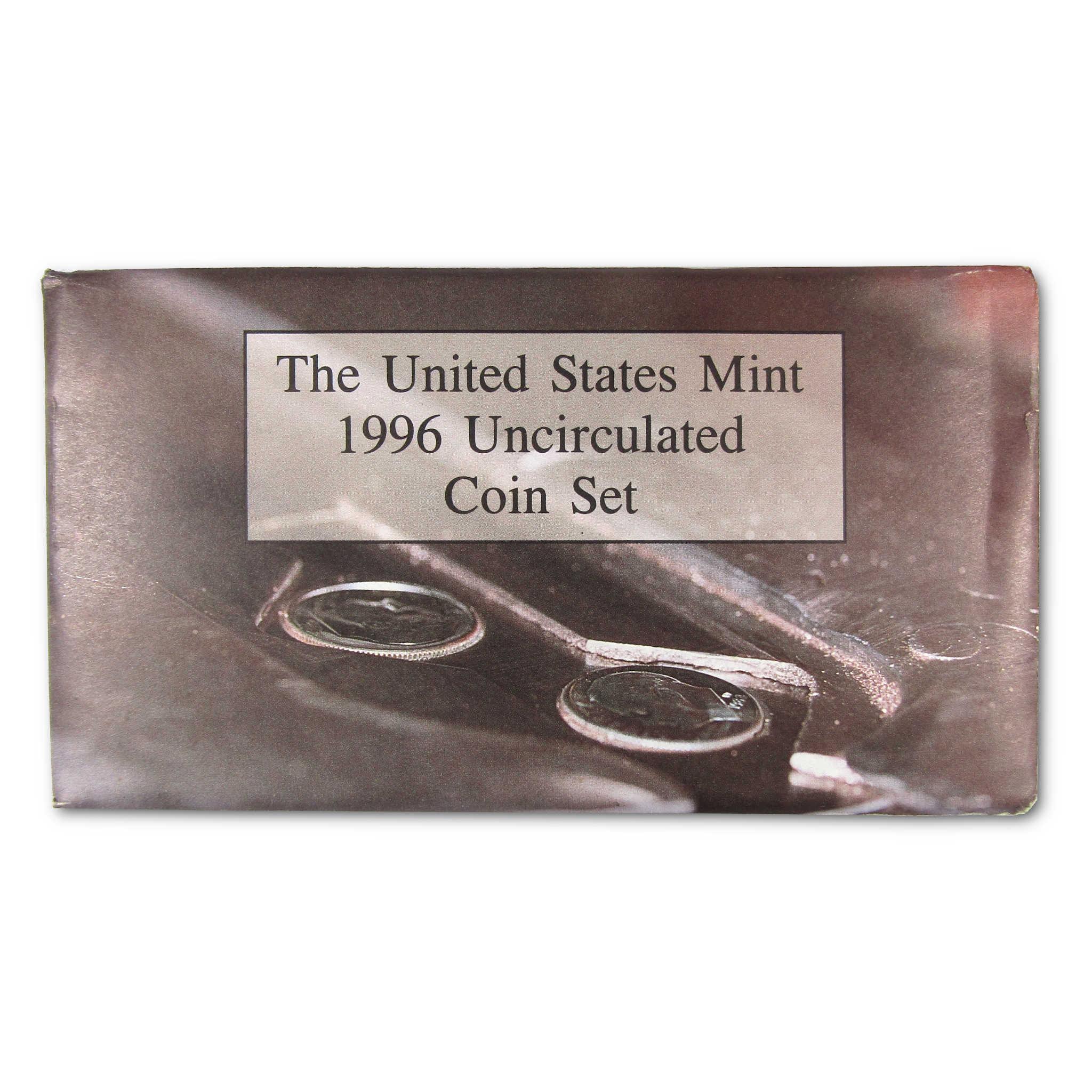 1996 United States Mint Uncirculated Coin Set sealed in original packaging