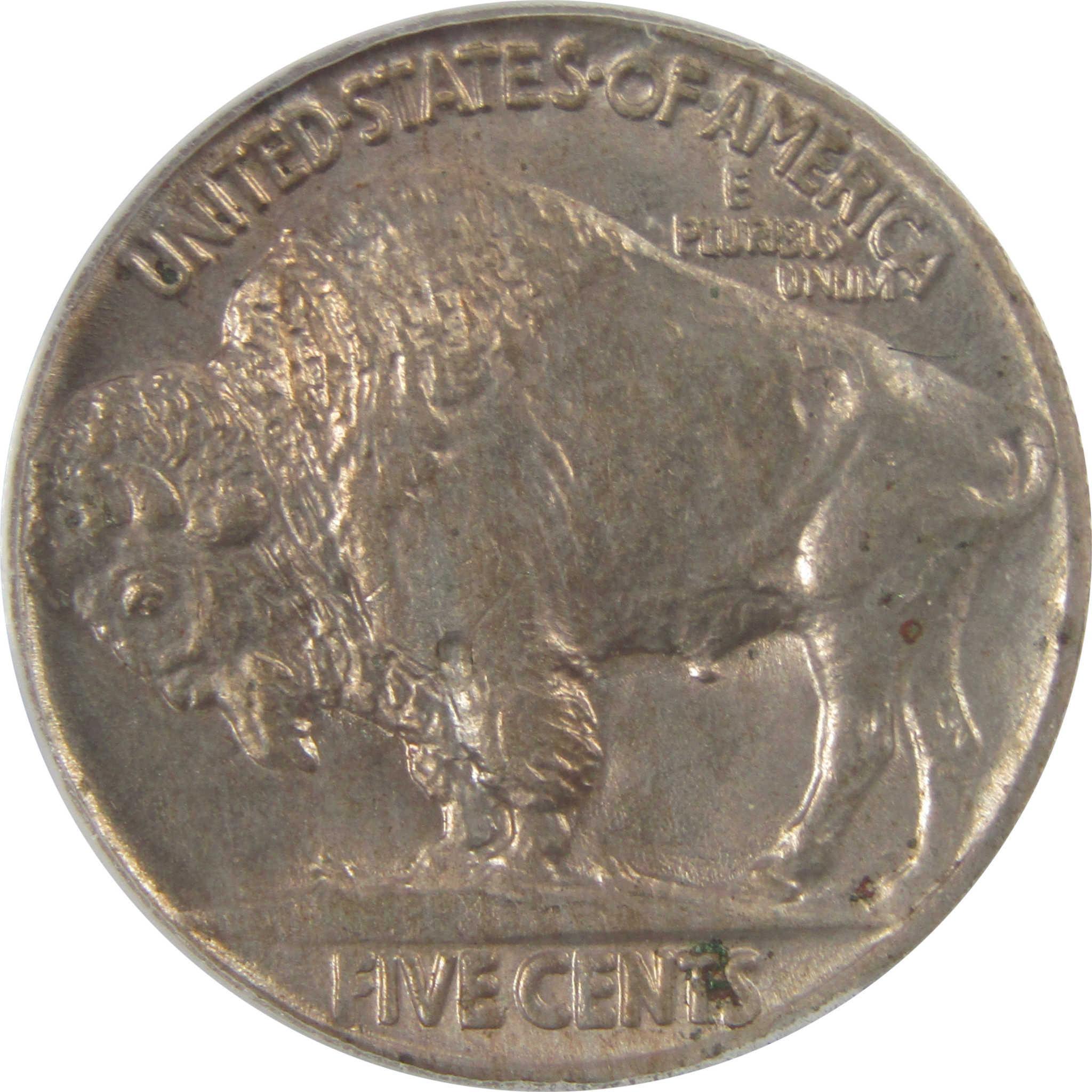 1915 2 Feathers FS-401 Buffalo Nickel MS 60 Details ANACS SKU:I25461