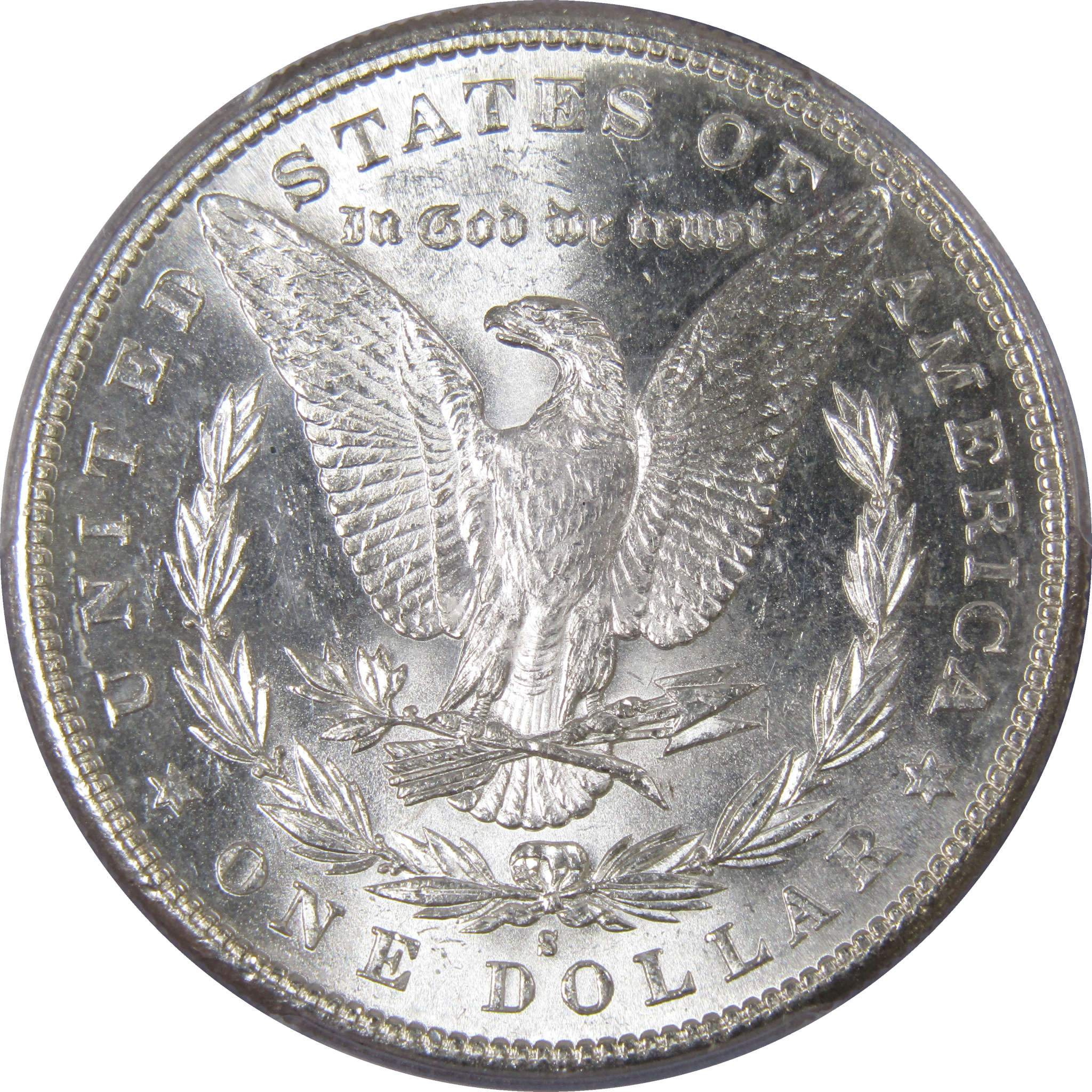 1881 S Morgan Dollar MS 63 PCGS 90% Silver $1 US Coin Collectible - Morgan coin - Morgan silver dollar - Morgan silver dollar for sale - Profile Coins & Collectibles