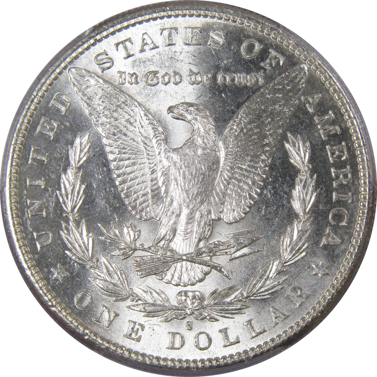 1881 S Morgan Silver Dollar MS 63 PCGS Uncirculated $1 Coin - Morgan coin - Morgan silver dollar - Morgan silver dollar for sale - Profile Coins & Collectibles
