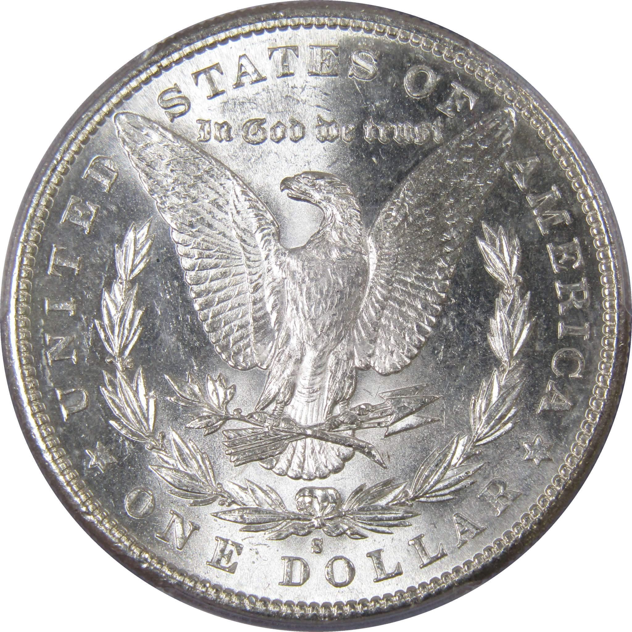 1881 S Morgan Dollar MS 63 PCGS 90% Silver $1 US Coin Collectible - Morgan coin - Morgan silver dollar - Morgan silver dollar for sale - Profile Coins & Collectibles