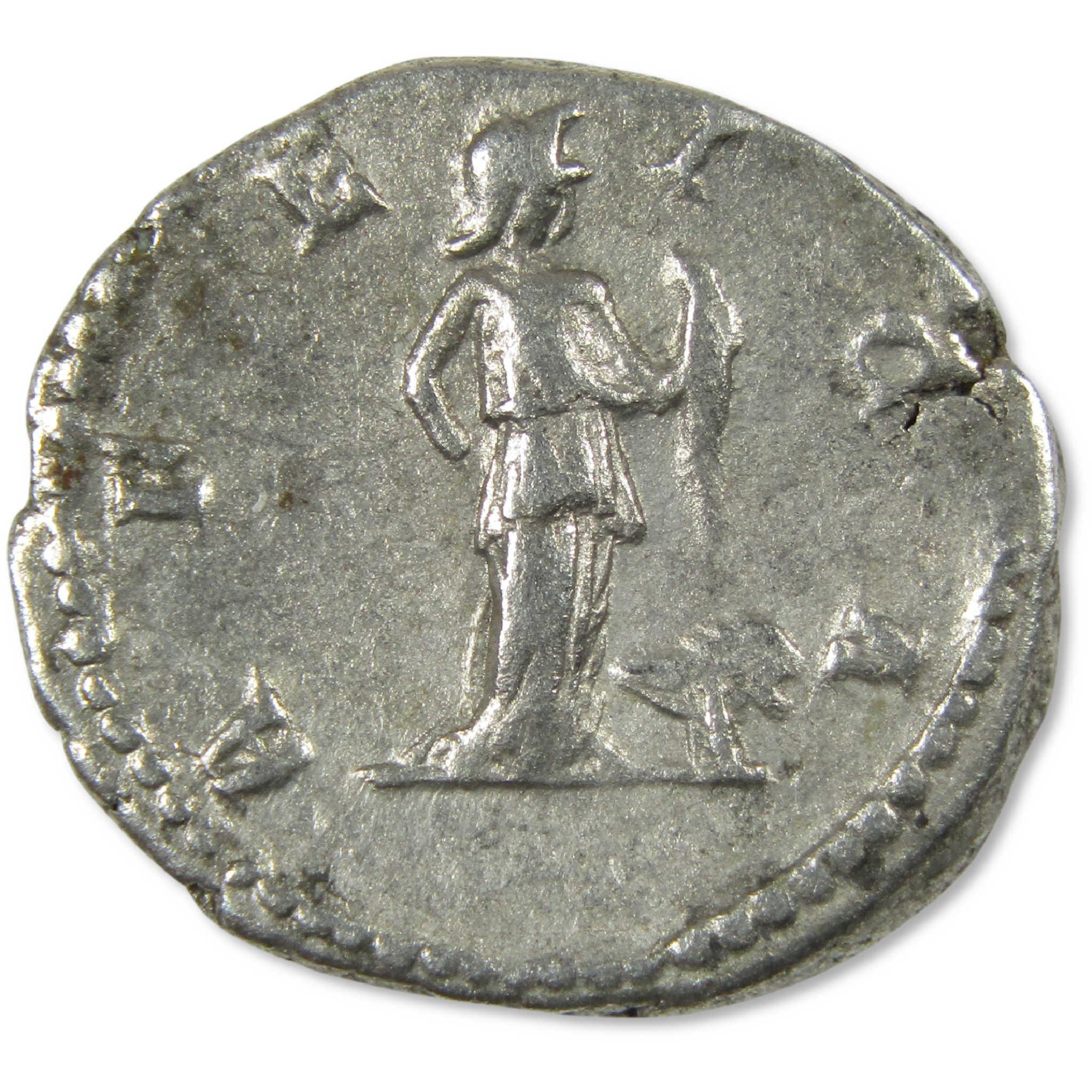 193-211 AD Septimius Severus Roman Empire Silver Denarius VF Ancient