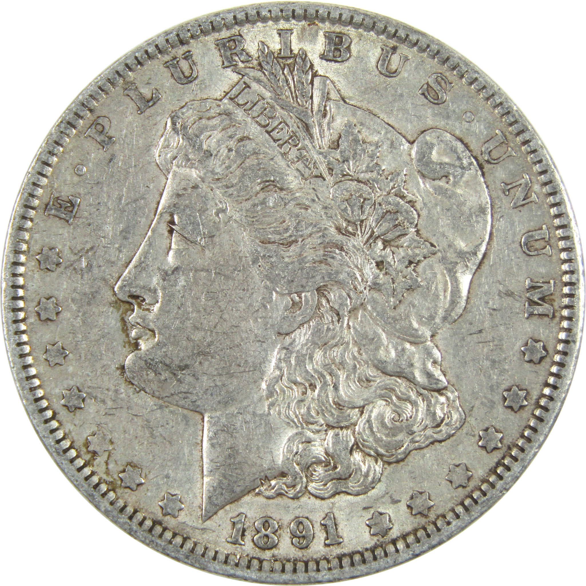 1891 O Morgan Dollar XF EF Extremely Fine Silver $1 Coin SKU:I14480 - Morgan coin - Morgan silver dollar - Morgan silver dollar for sale - Profile Coins & Collectibles