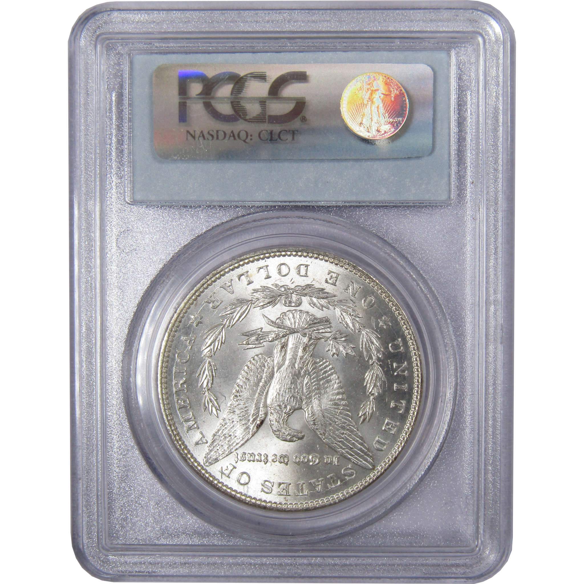 1887 Morgan Dollar MS 63 PCGS Silver Uncirculated $1 Coin - Morgan coin - Morgan silver dollar - Morgan silver dollar for sale - Profile Coins & Collectibles