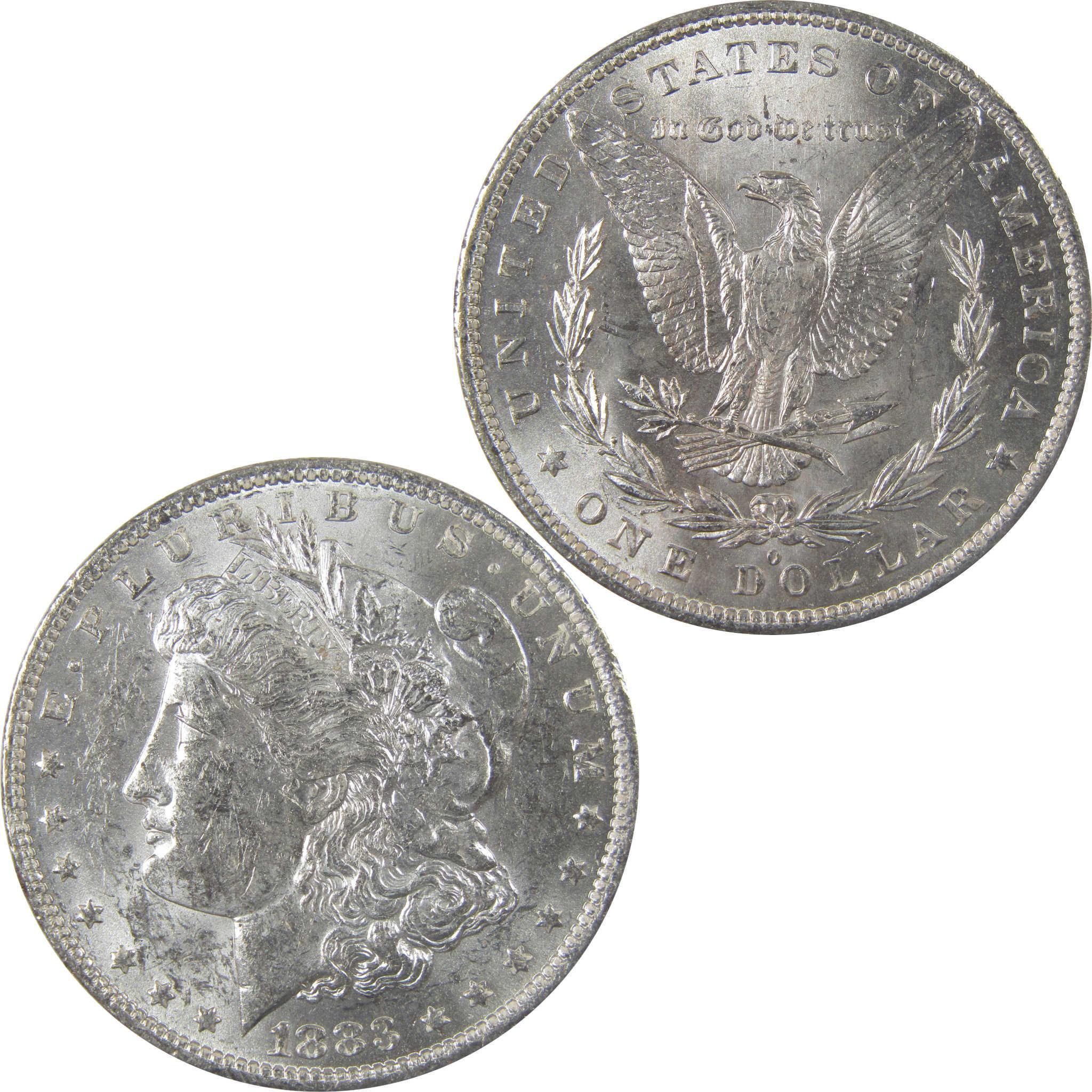 1883 O Morgan Silver Dollar Uncirculated Mint State Toned SKU:I24868