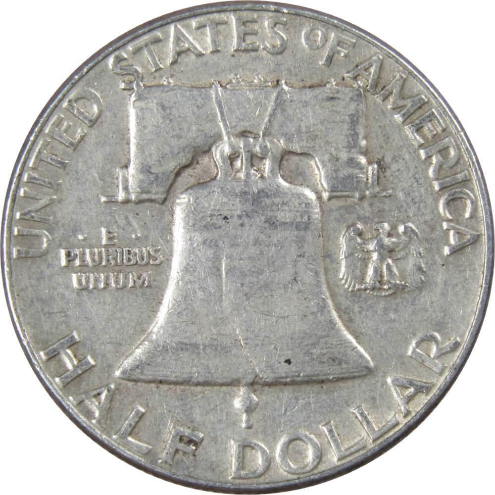 1960 Franklin Half Dollar XF EF Extremely Fine Silver 50c Coin