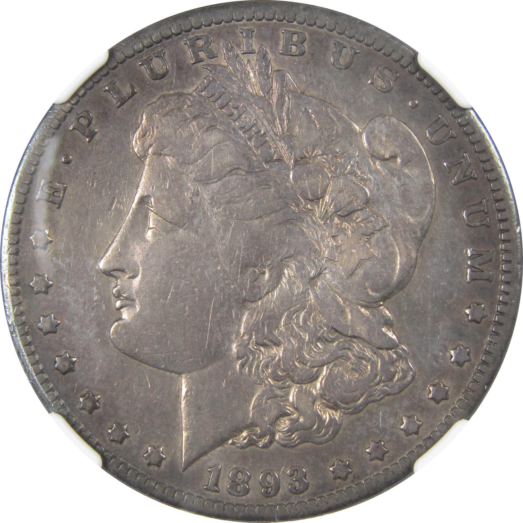 1893 CC Morgan Dollar VF Details NGC Silver $1 Coin SKU:I23709 - Morgan coin - Morgan silver dollar - Morgan silver dollar for sale - Profile Coins & Collectibles