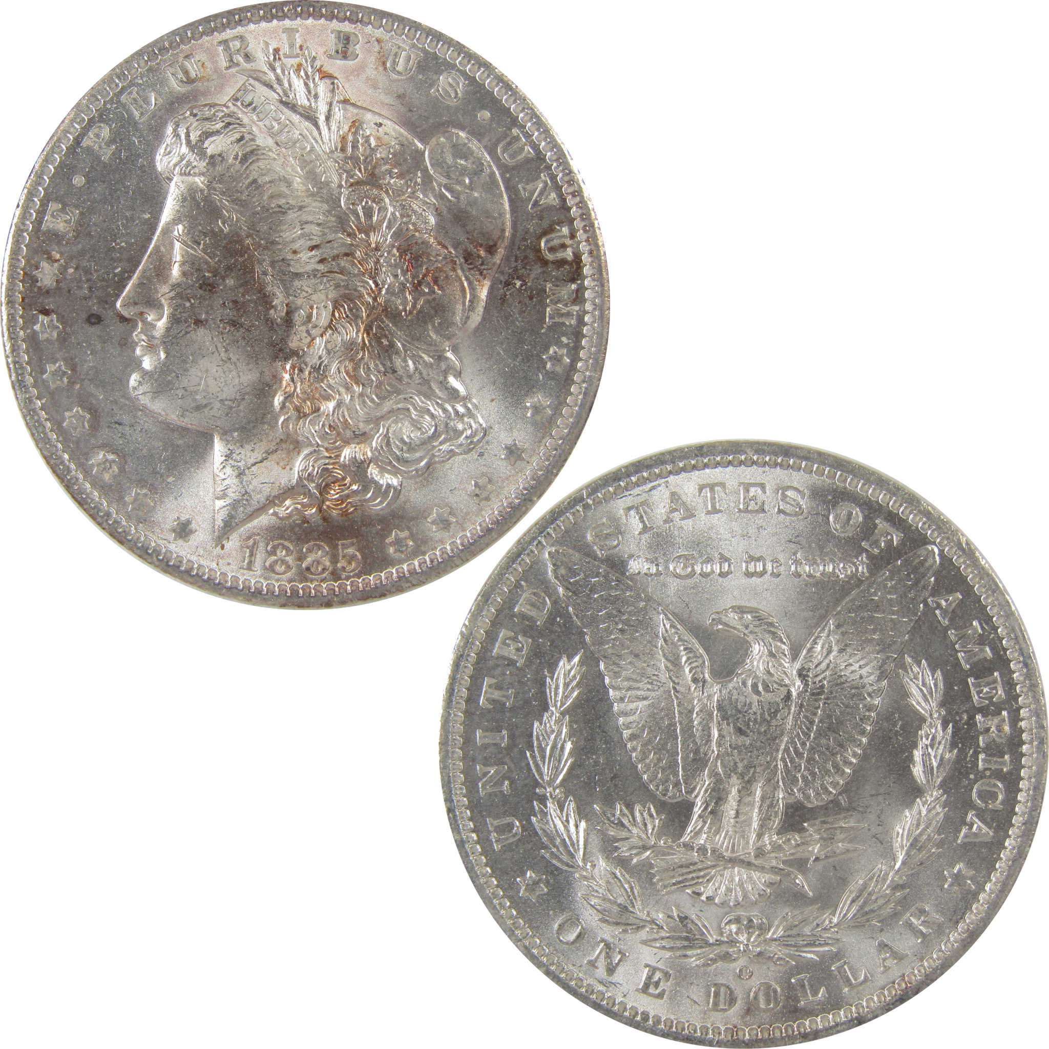 1885 O Morgan Dollar Uncirculated Silver $1 Coin SKU:I18696 - Morgan coin - Morgan silver dollar - Morgan silver dollar for sale - Profile Coins & Collectibles