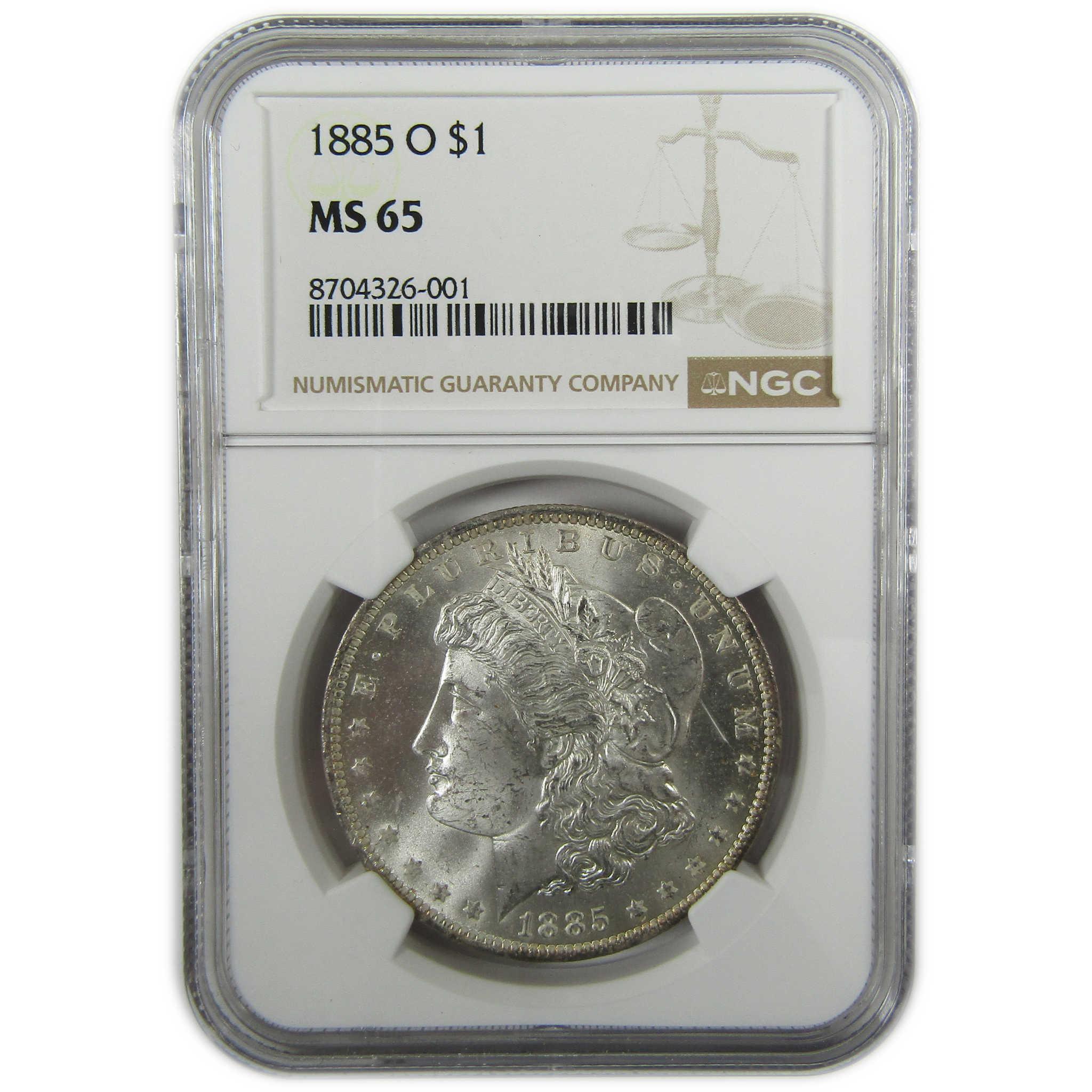 1885 O Morgan Silver Dollar MS 65 NGC Uncirculated $1 Coin SKU:I27528 - Morgan coin - Morgan silver dollar - Morgan silver dollar for sale - Profile Coins & Collectibles