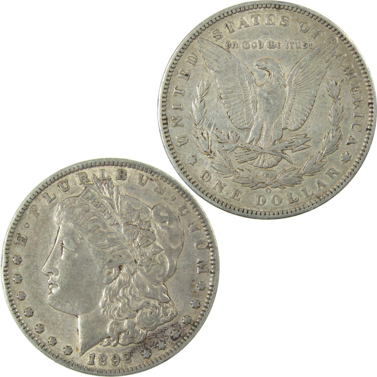 1892 O Morgan Silver Dollar XF EF Extremely Fine $1 Coin SKU:I24733 - Morgan coin - Morgan silver dollar - Morgan silver dollar for sale - Profile Coins & Collectibles