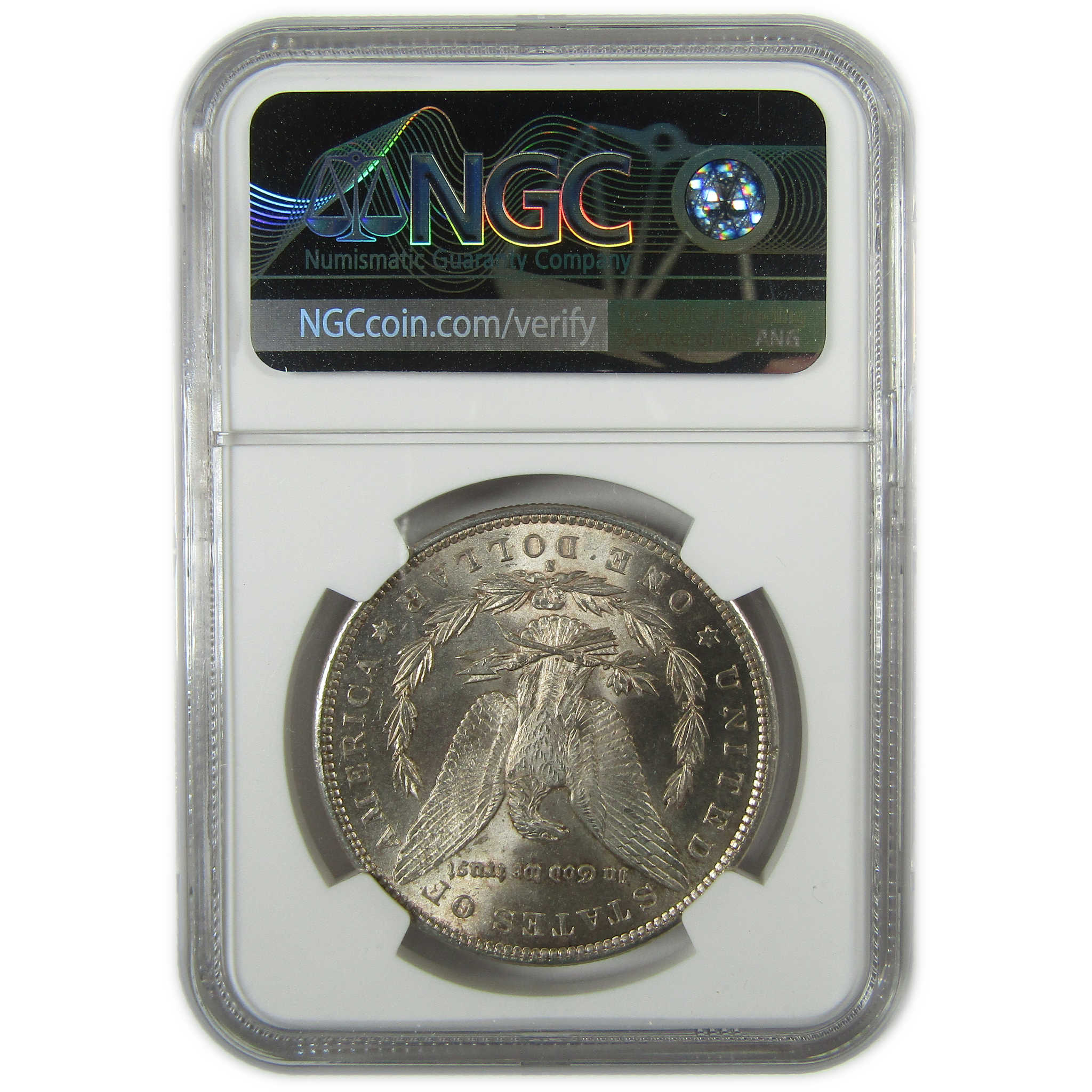 1891 S Morgan Silver Dollar MS 63 NGC Uncirculated $1 Coin SKU:I27520