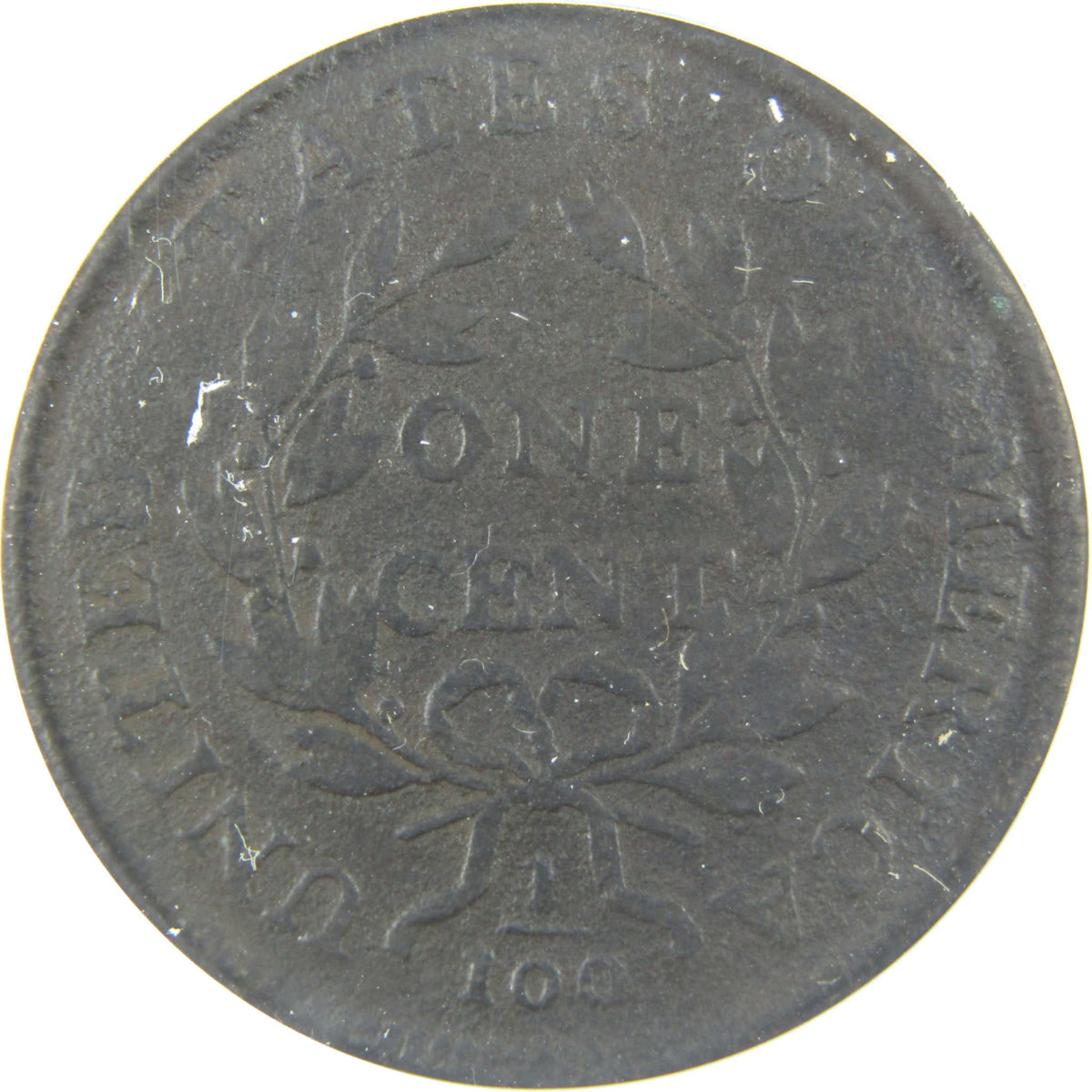 1798 Style 1 Hair S-161 Draped Bust 1c G 6 Details ANACS SKU:I28573