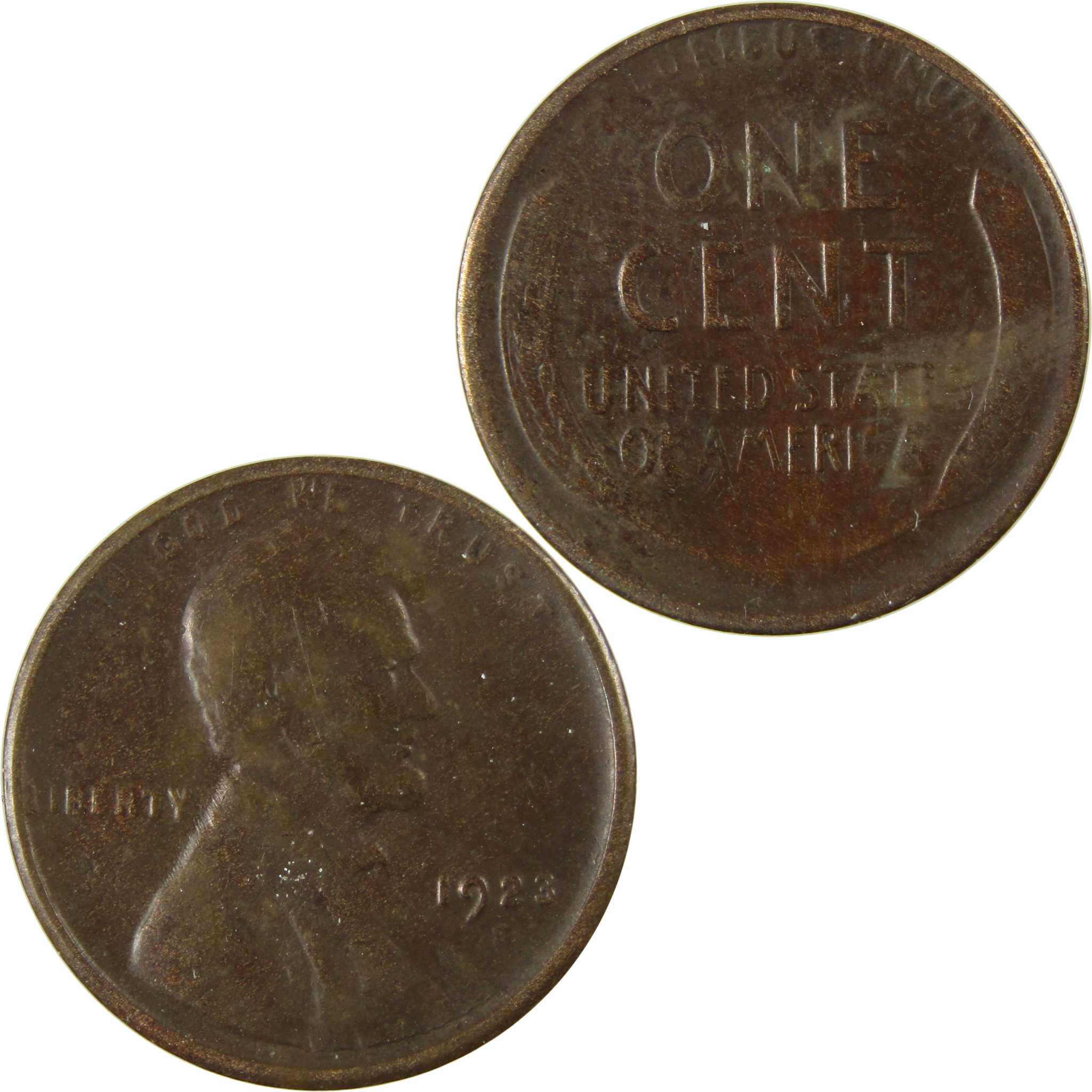 1923 S Lincoln Wheat Cent VG Very Good Penny 1c Coin SKU:I26457