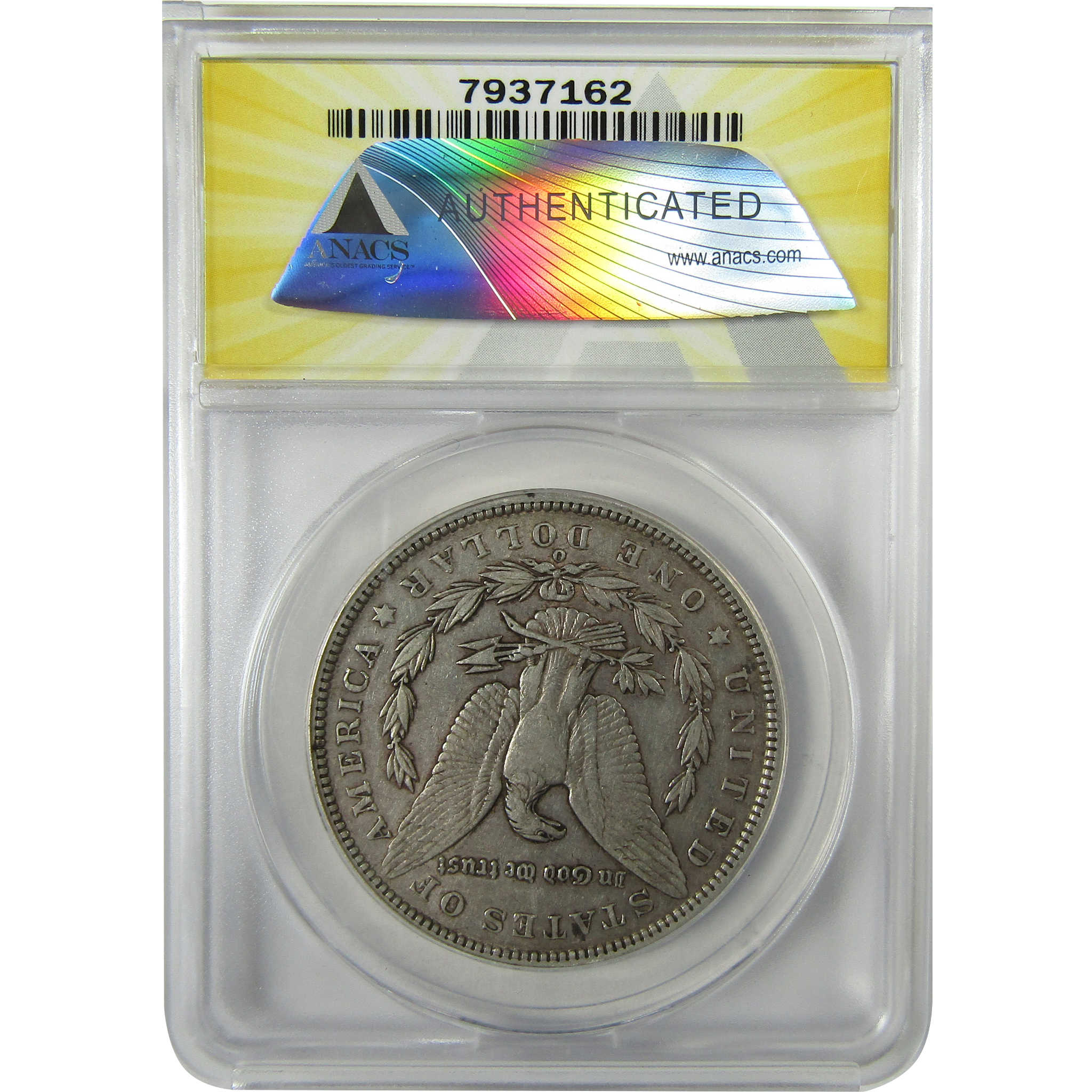 1895 O Morgan Silver Dollar EF 40 ANACS $1 Coin Collectible SKU:I27972 - Morgan coin - Morgan silver dollar - Morgan silver dollar for sale - Profile Coins & Collectibles