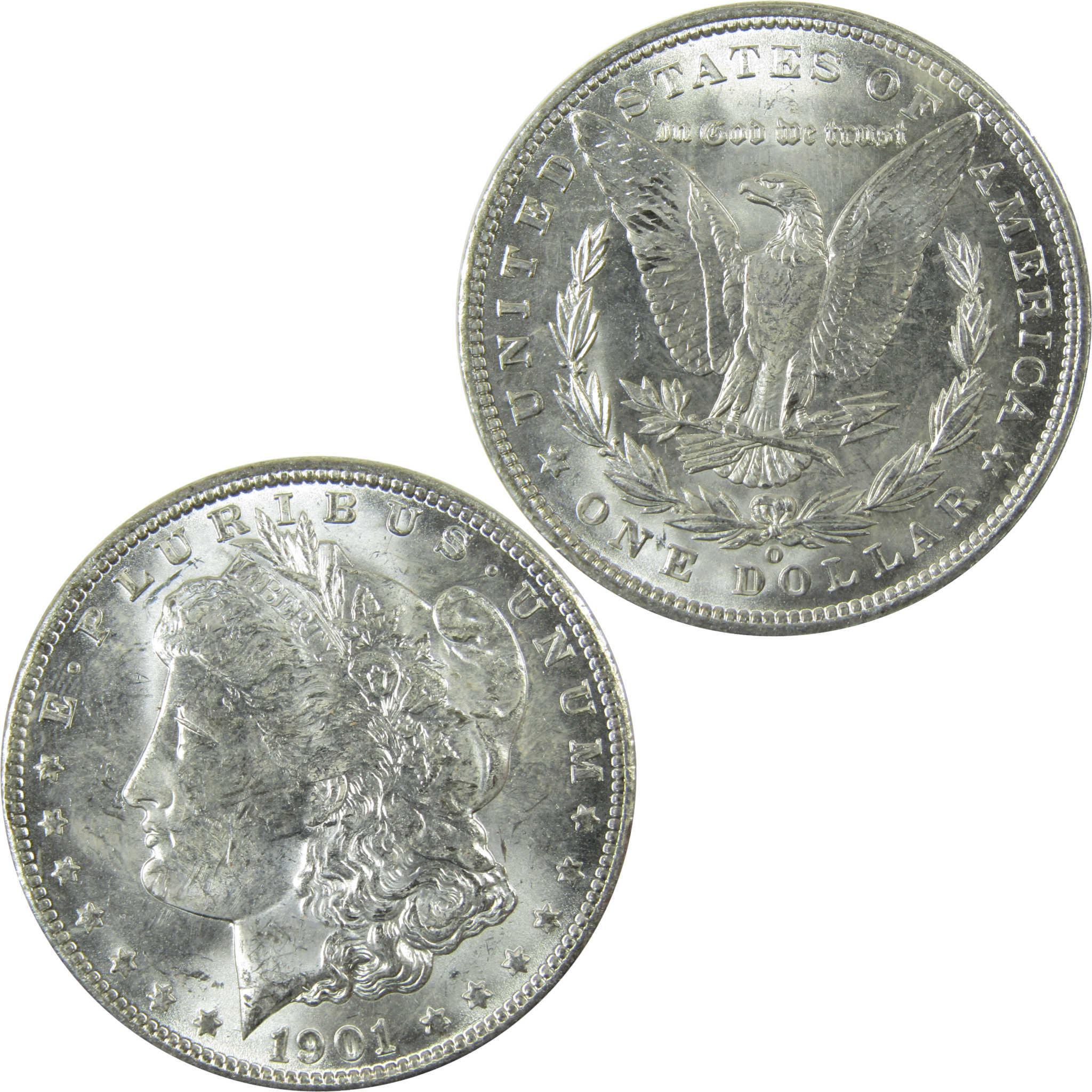 1901 O Morgan Silver Dollar Uncirculated Mint State $1 Coin SKU:I27771 - Morgan coin - Morgan silver dollar - Morgan silver dollar for sale - Profile Coins & Collectibles