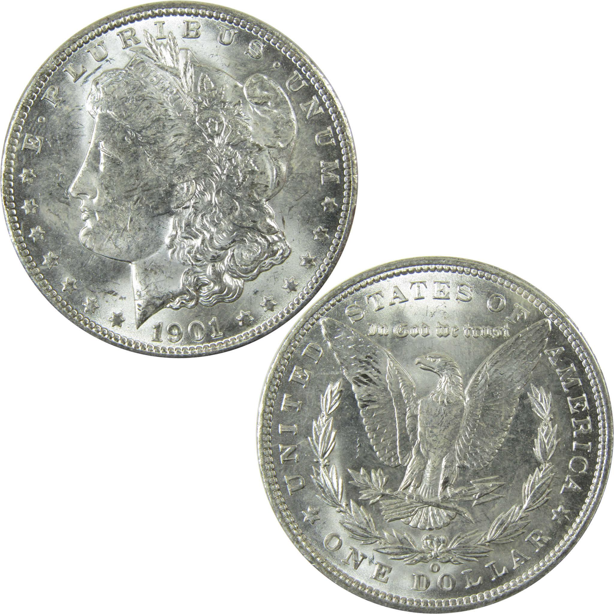 1901 O Morgan Silver Dollar Uncirculated Mint State $1 Coin SKU:I27771 - Morgan coin - Morgan silver dollar - Morgan silver dollar for sale - Profile Coins & Collectibles