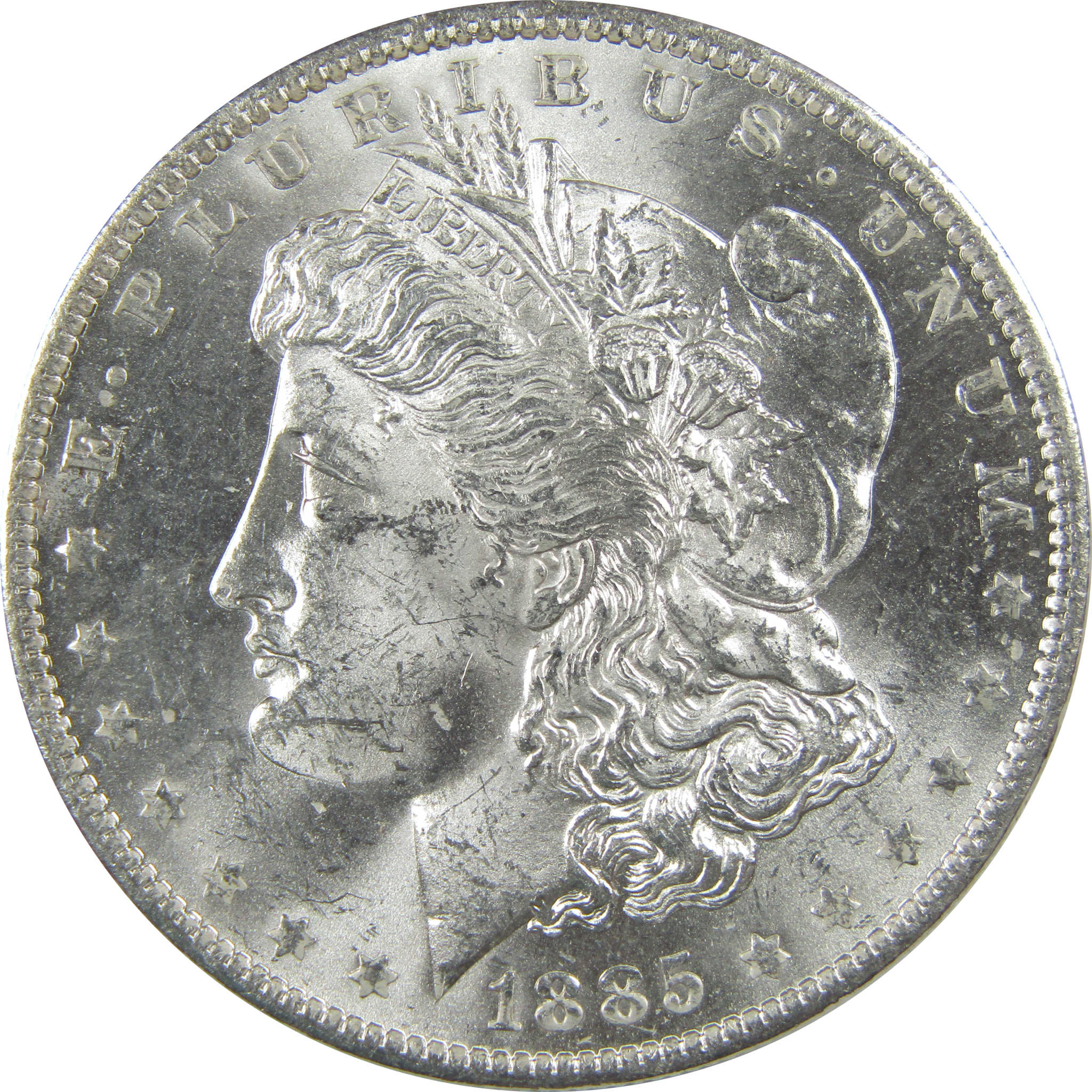 1885 O Morgan Dollar Uncirculated Silver $1 Coin SKU:I22082 - Morgan coin - Morgan silver dollar - Morgan silver dollar for sale - Profile Coins & Collectibles