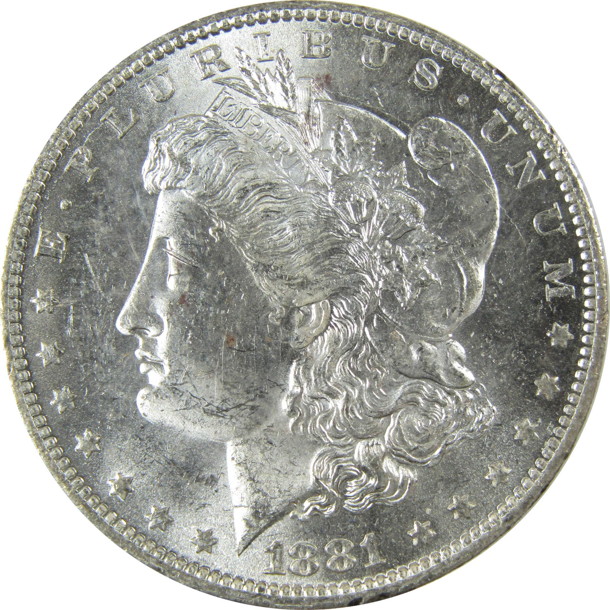 1881 O Morgan Silver Dollar Uncirculated Mint State $1 Coin SKU:I27683 - Morgan coin - Morgan silver dollar - Morgan silver dollar for sale - Profile Coins & Collectibles