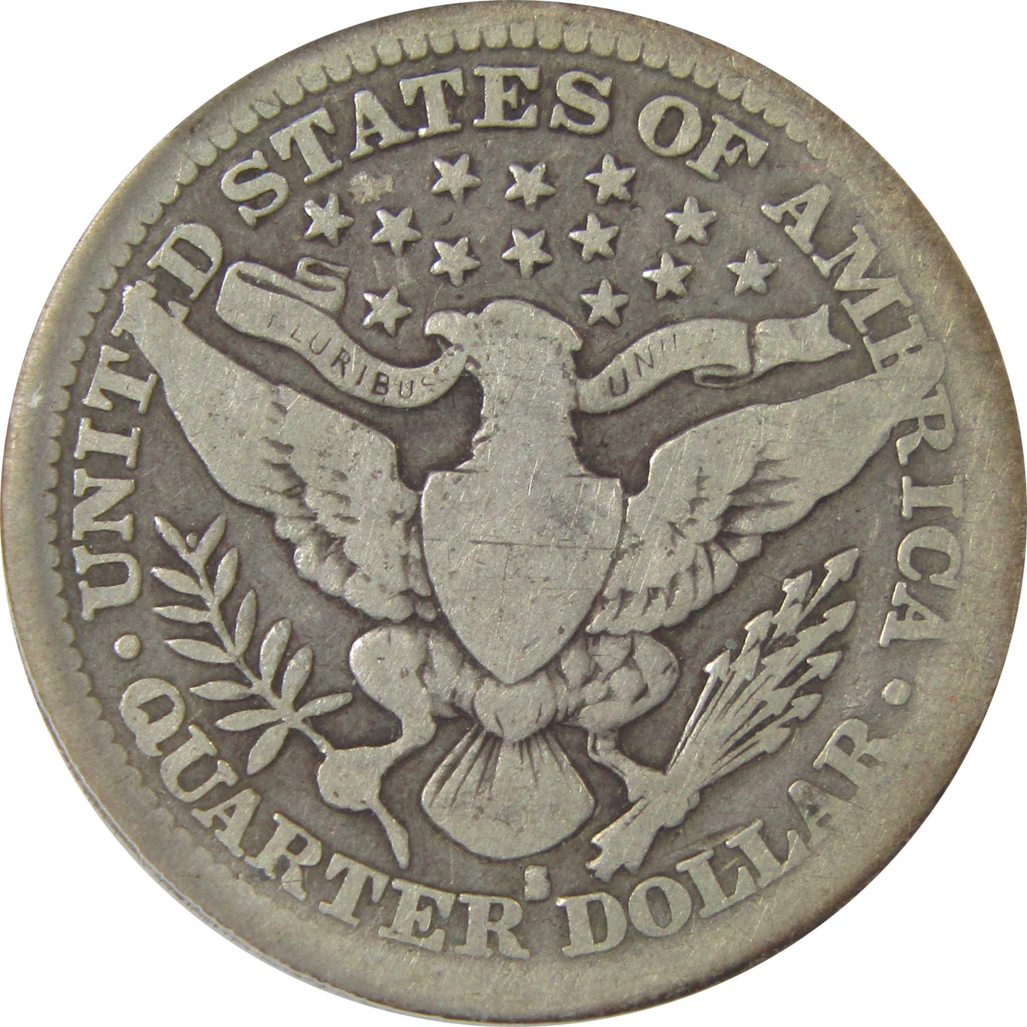 1914 S Barber Quarter G 6 ANACS Silver 25c Coin SKU:I22183