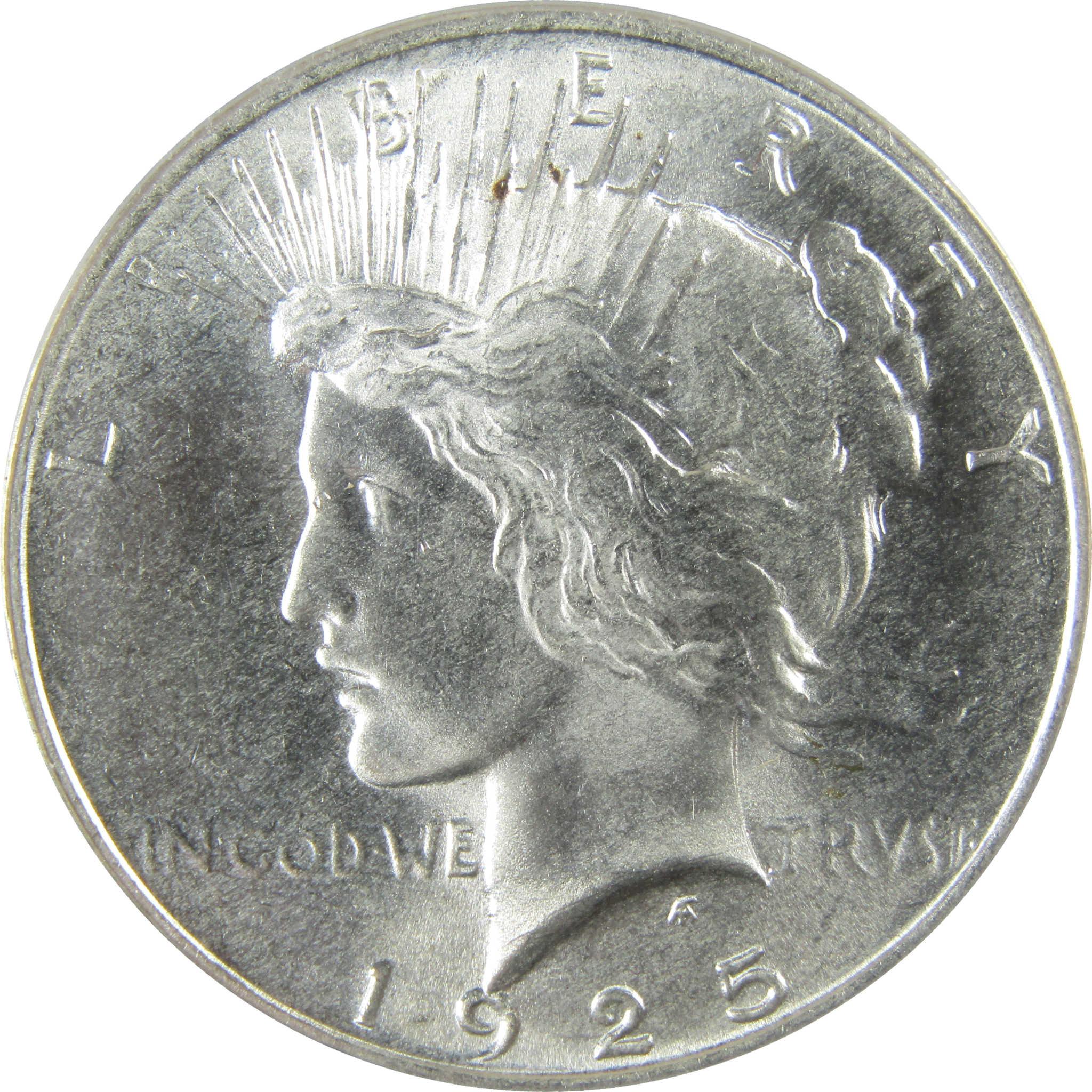 1925 Peace Silver Dollar MS 65 ANACS Uncirculated $1 CoinSKU:I28074