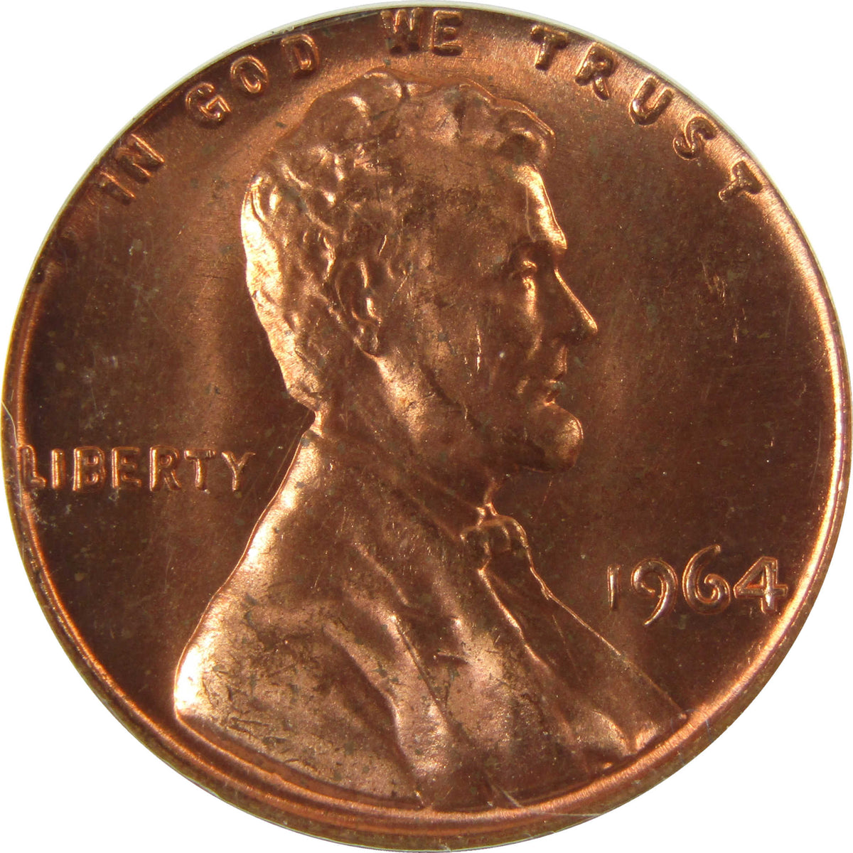1964 DDO Lincoln Memorial 1c MS 64 RB ANACS SKU:CP1672