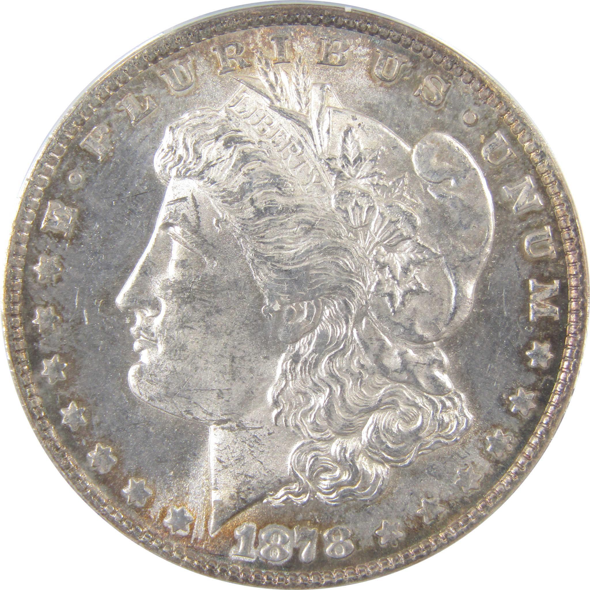 1878 7TF Rev 79 VAM-221 Morgan Dollar MS 63 ANACS Silver SKU:I17986 - Morgan coin - Morgan silver dollar - Morgan silver dollar for sale - Profile Coins & Collectibles