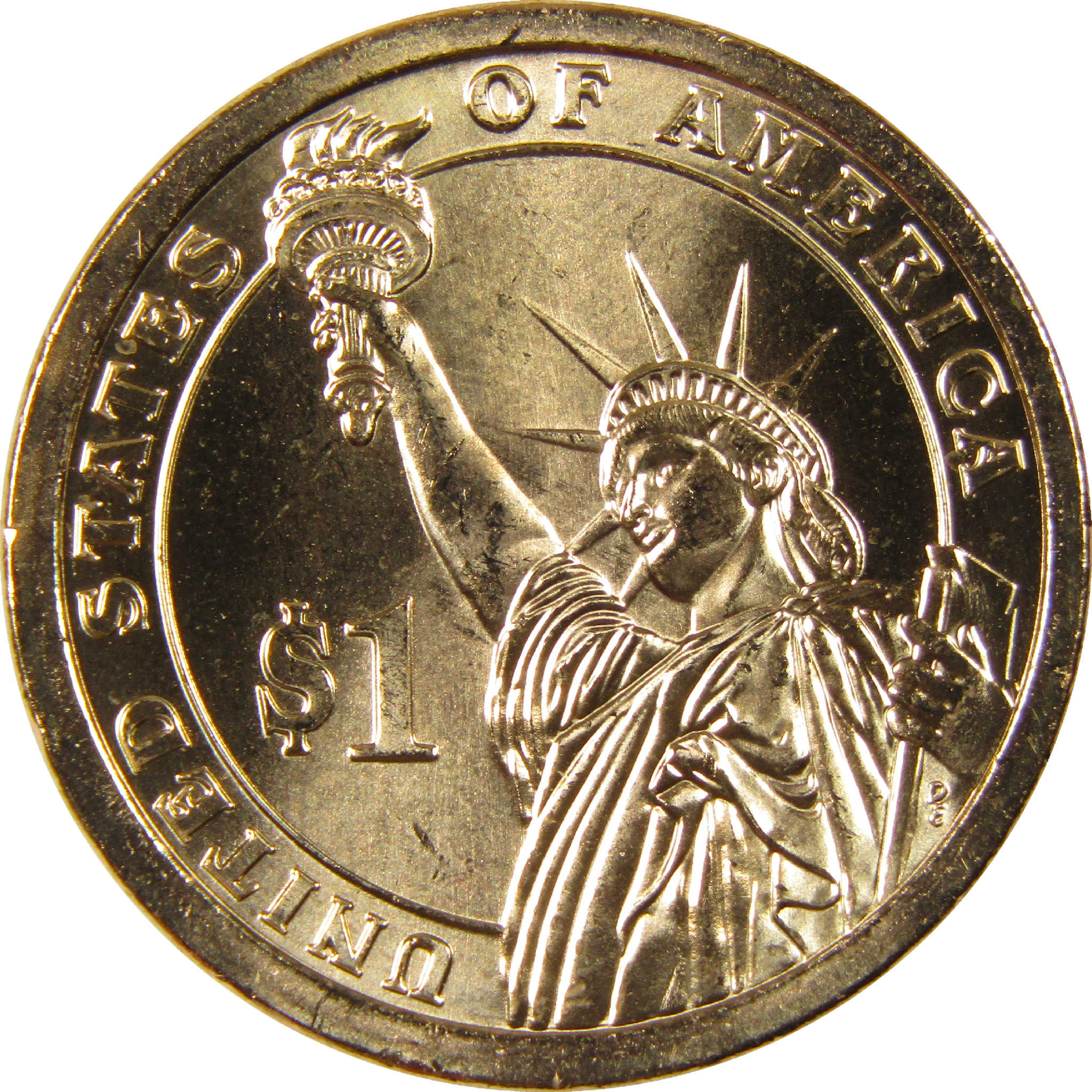 2012 P Grover Cleveland 1st Term Presidential Dollar Uncirculated $1