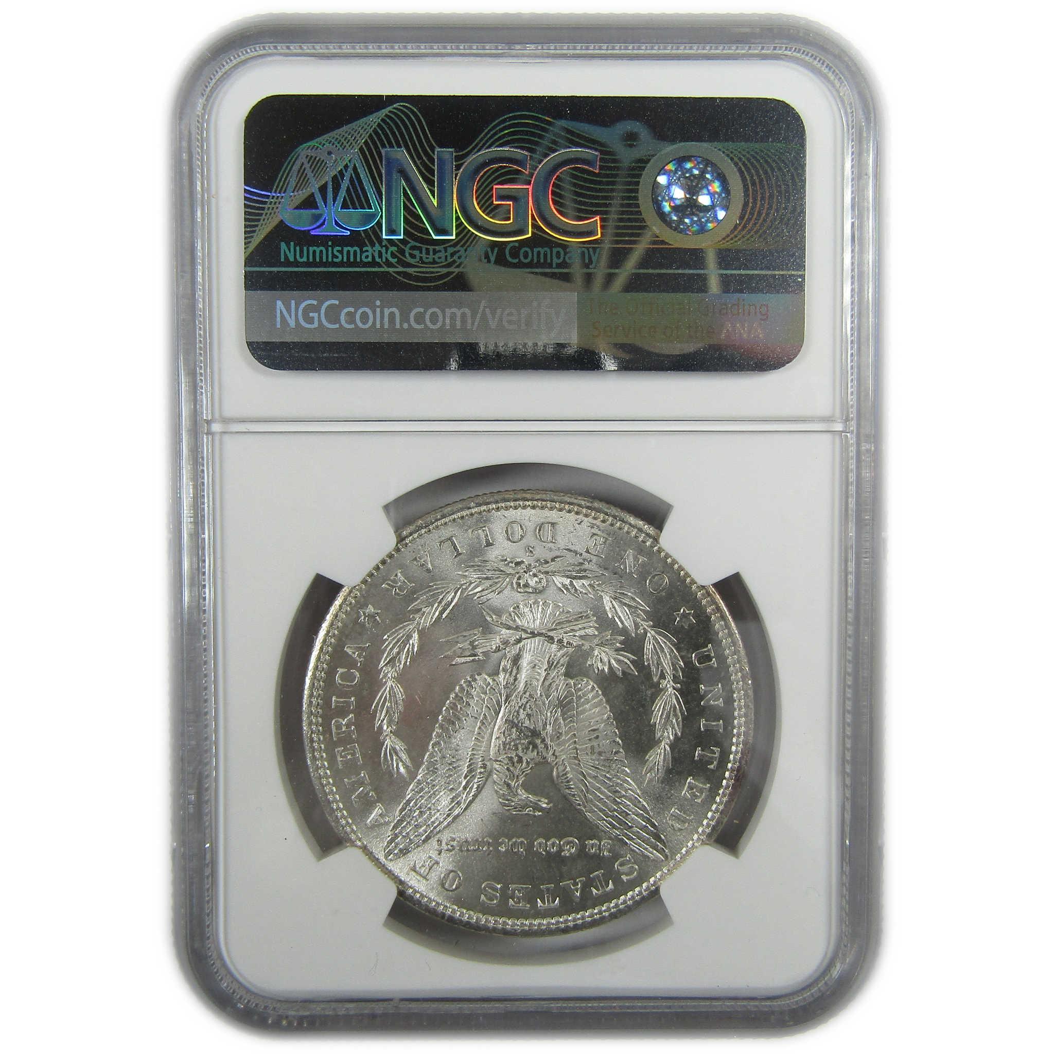 1880 S Morgan Silver Dollar MS 65 NGC Toned Obverse SKU:I27919