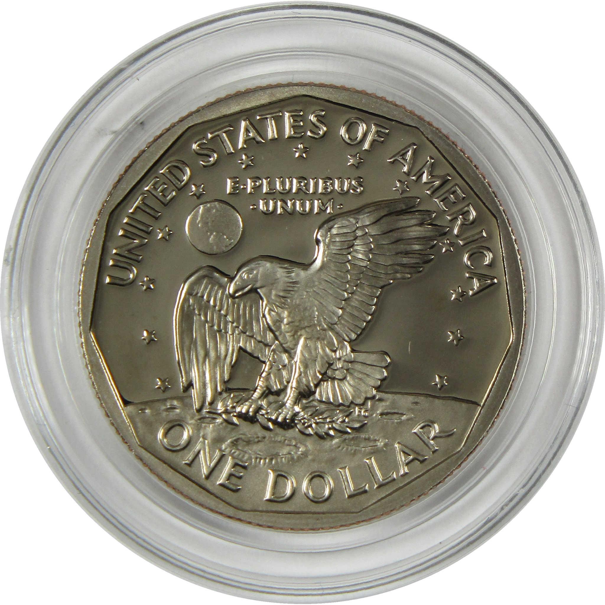 1999 P Susan B Anthony Clad Dollar SBA Proof $1 Coin Collectible