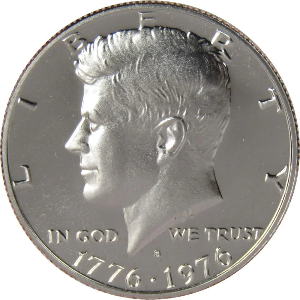 1976 S Kennedy Bicentennial Half Dollar Choice Proof Clad 50c US Coin