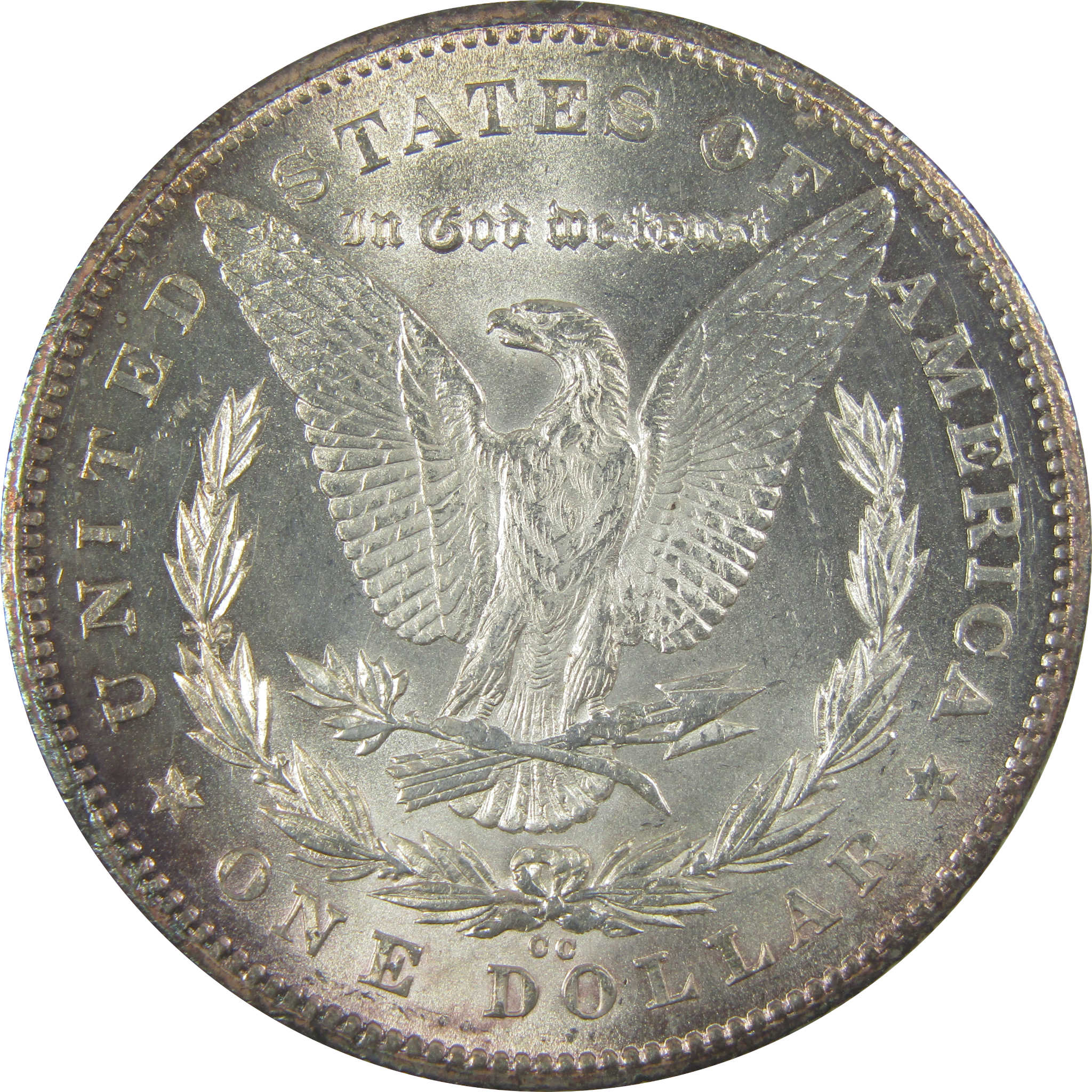 1878 CC Morgan Dollar BU Choice Uncirculated Silver Toned SKU:I19631