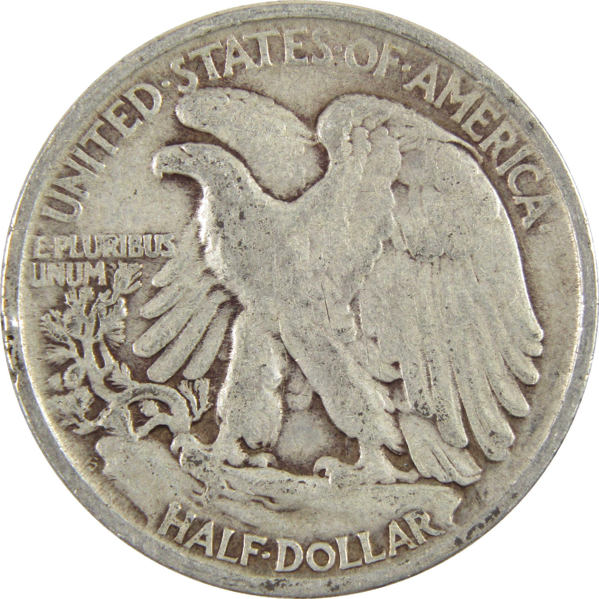 1946 S Liberty Walking Half Dollar VG Very Good Silver 50c Coin