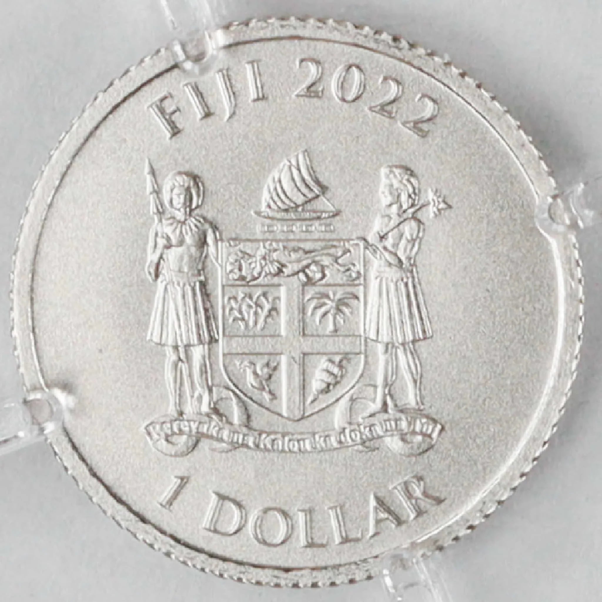 Queen Elizabeth II Platinum Jubilee of Coronation 2022 $1 Coin COA