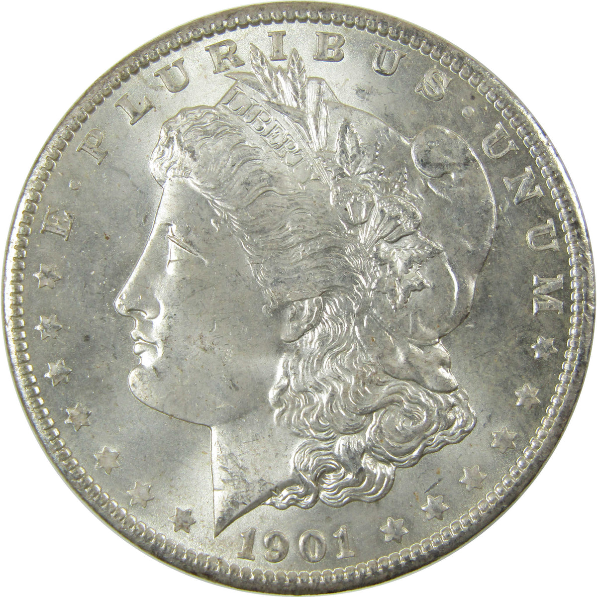 1901 O Morgan Silver Dollar Uncirculated Mint State $1 Coin