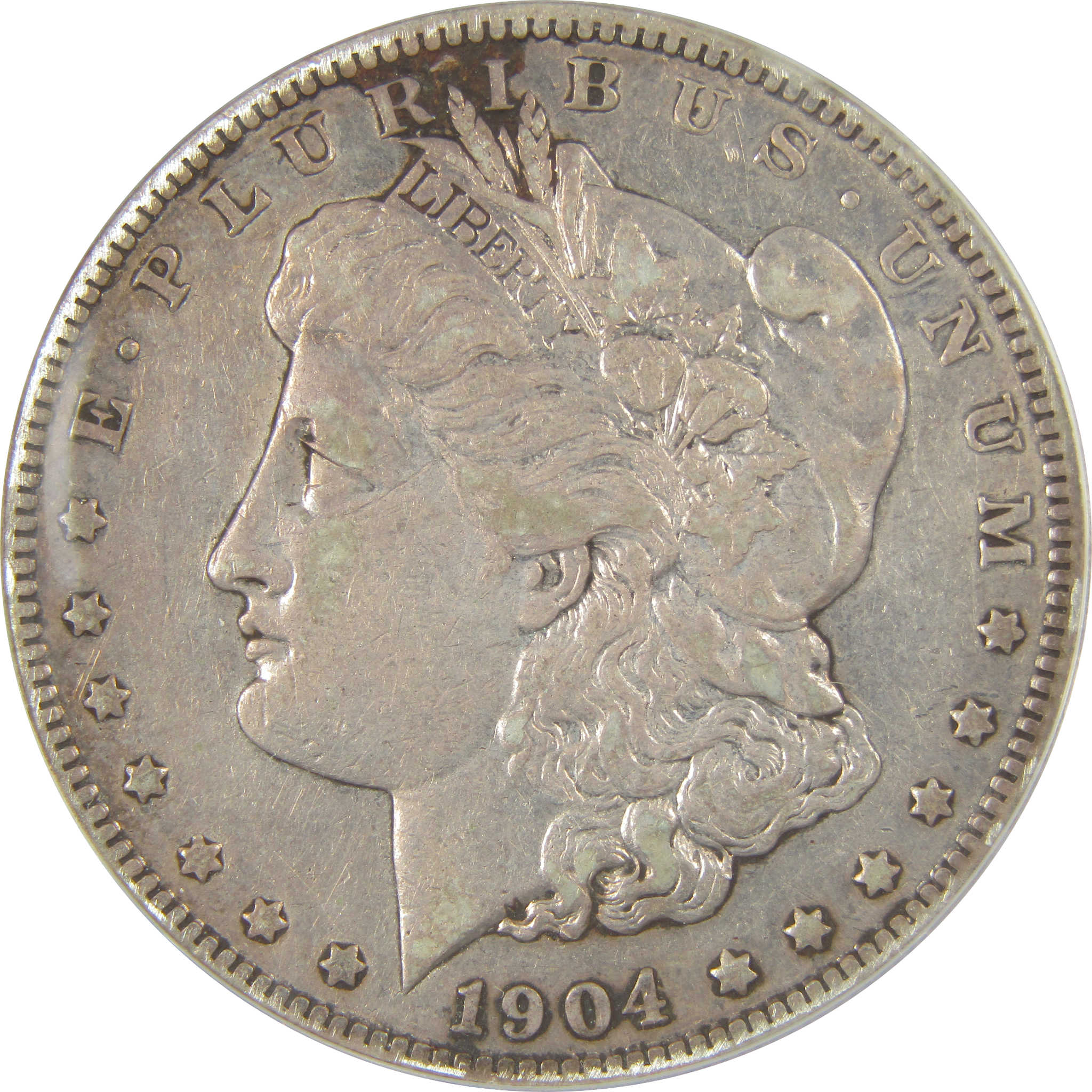 1904 S Morgan Dollar EF 40 Details ANACS Silver $1 Coin SKU:I21183 - Morgan coin - Morgan silver dollar - Morgan silver dollar for sale - Profile Coins & Collectibles