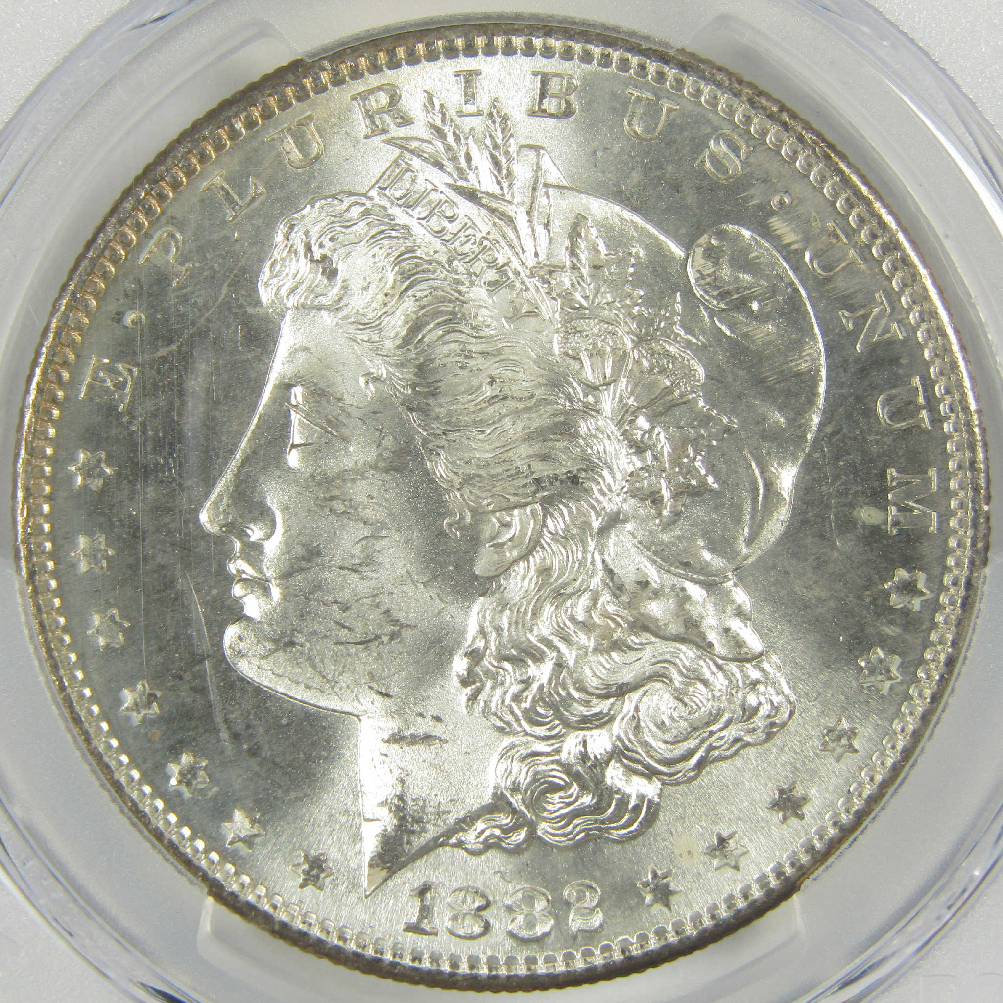 1882 S Morgan Dollar MS 64 PCGS Silver Uncirculated $1 Coin SKU:I19622 - Morgan coin - Morgan silver dollar - Morgan silver dollar for sale - Profile Coins & Collectibles