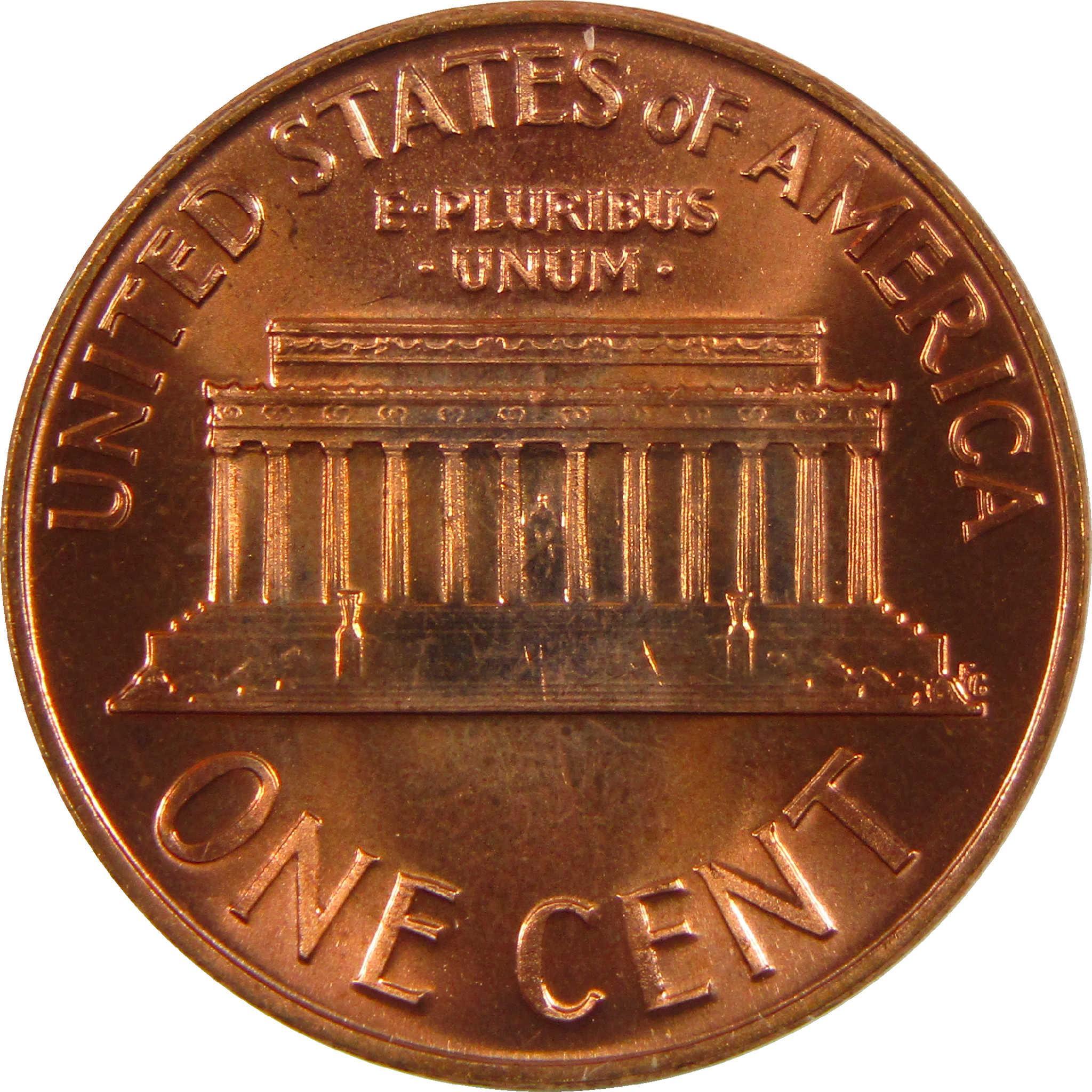 1966 SMS Lincoln Memorial Cent Uncirculated Penny 1c Coin