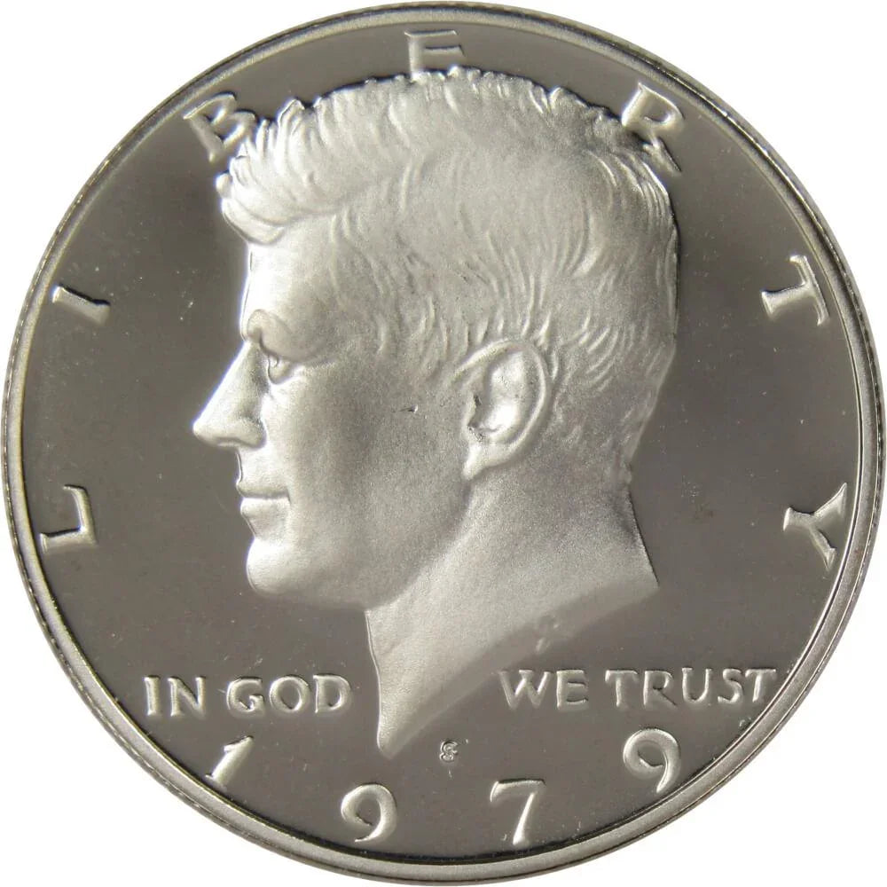 1979 S Type 2 Clear S Kennedy Half Dollar Choice Proof Clad 50c Coin