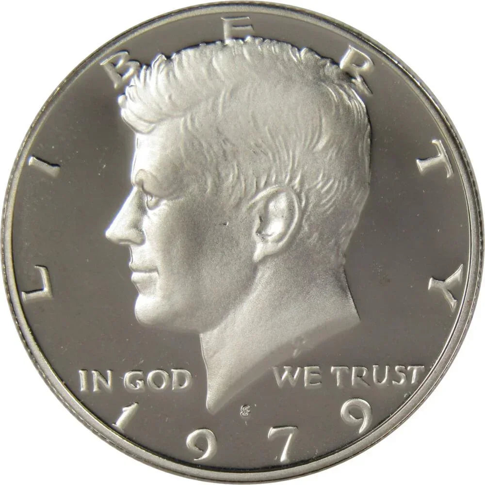 1979 S Type 2 Clear S Kennedy Half Dollar Choice Proof Clad 50c Coin