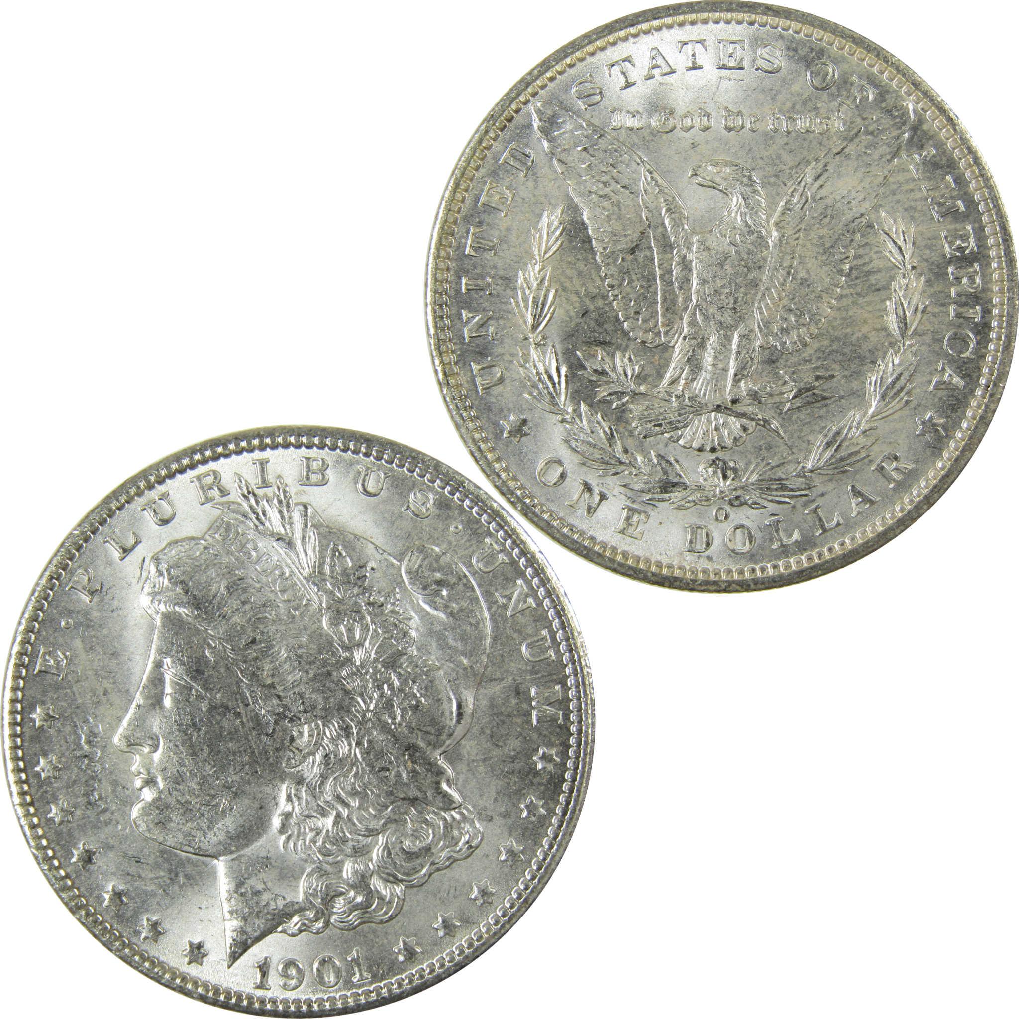 1901 O Morgan Silver Dollar Uncirculated Mint State $1 Coin SKU:I27759 - Morgan coin - Morgan silver dollar - Morgan silver dollar for sale - Profile Coins & Collectibles