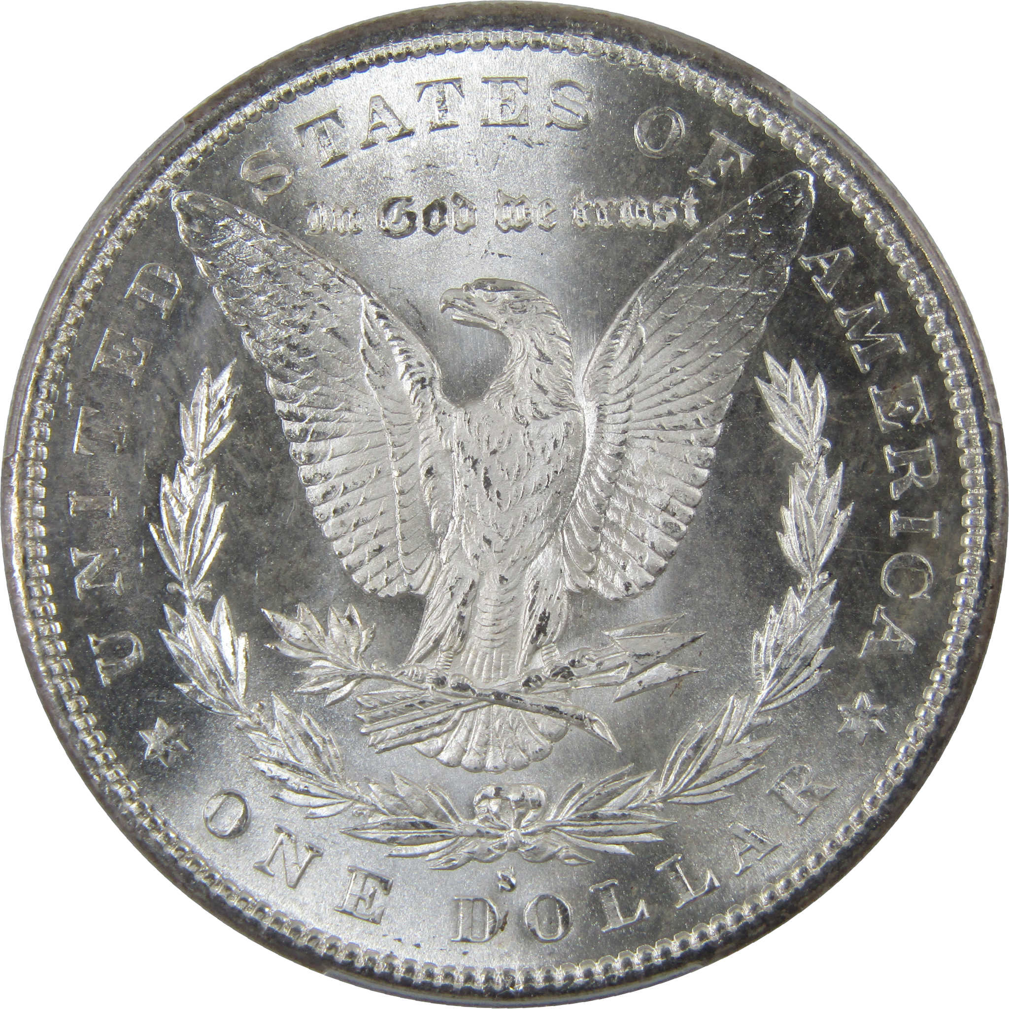 1879 S Morgan Dollar MS 63 PCGS Silver Uncirculated $1 Coin SKU:I23714