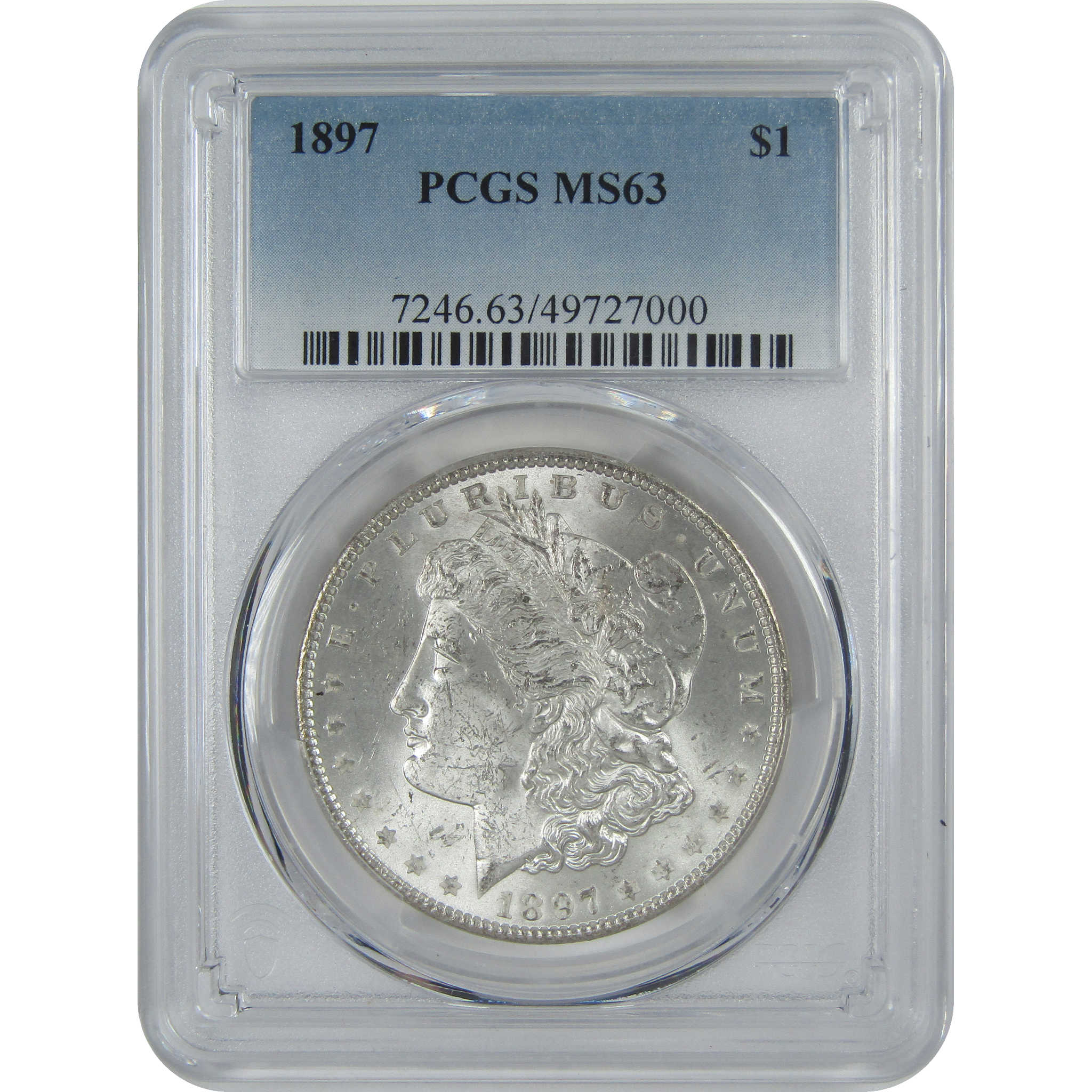 1897 Morgan Dollar MS 63 PCGS Silver $1 Uncirculated Coin SKU:I16535 - Morgan coin - Morgan silver dollar - Morgan silver dollar for sale - Profile Coins & Collectibles