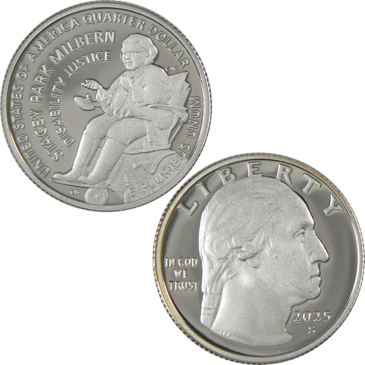 2025 S Stacey Park Milbern American Women Silver Quarter Proof Coin
