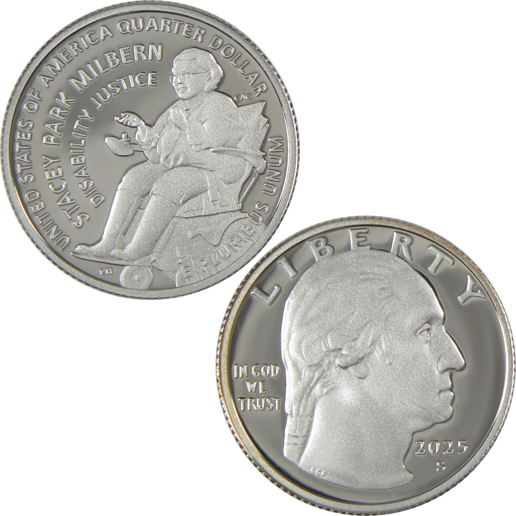 2025 S Stacey Park Milbern American Women Quarter .999 Silver Proof